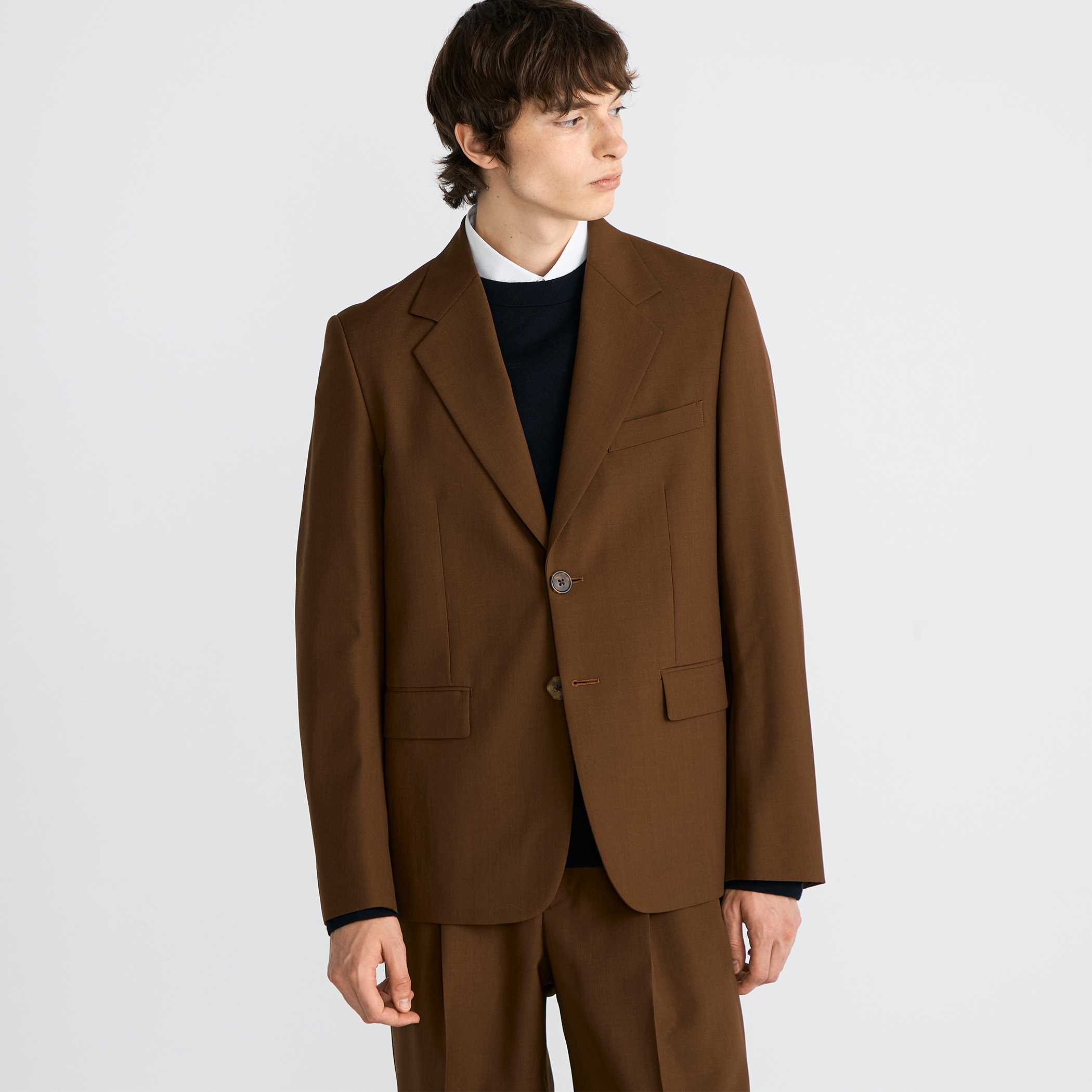 ウールドスキン 2Bジャケット｜トゥモローランド 公式通販