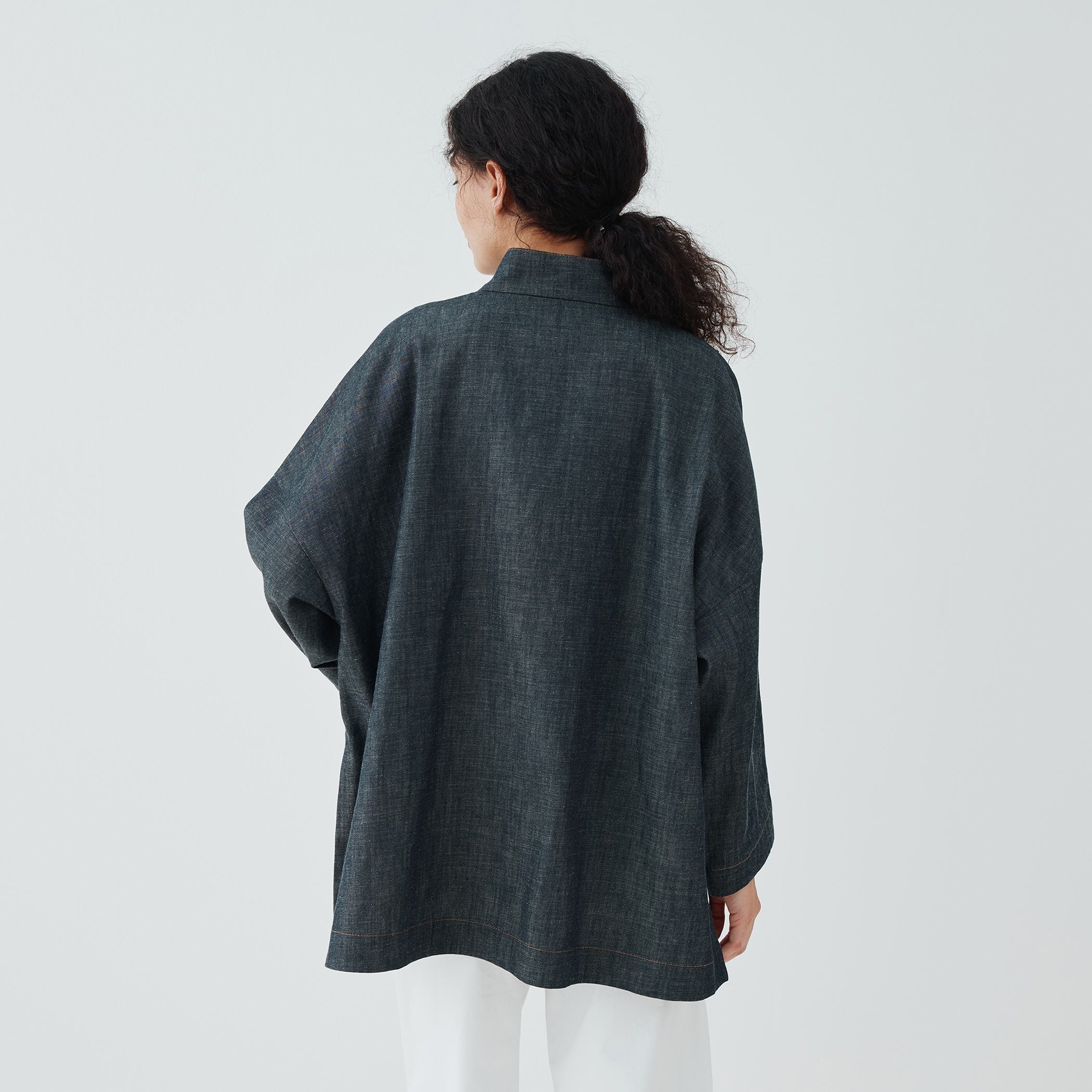 ステイブルーデニム オーバージャケットコート｜トゥモローランド 公式通販