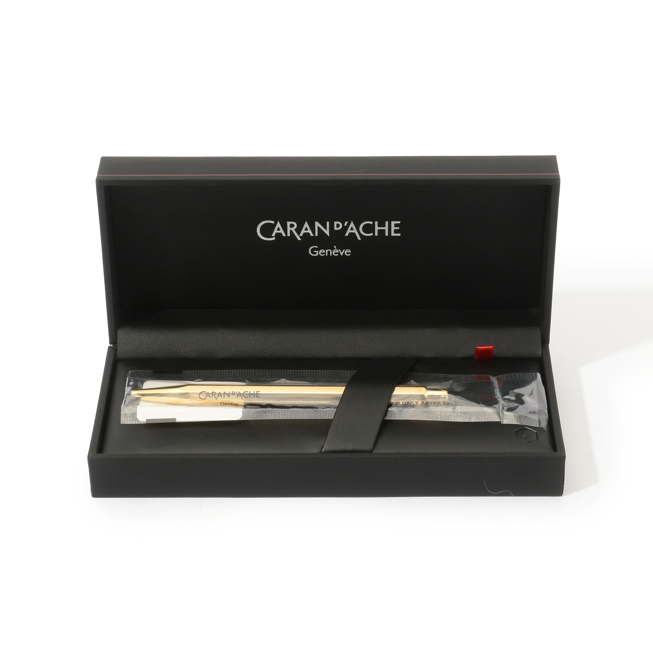 CARAN D'ACHE エクリドール シェブロン ゴールド ボールペン