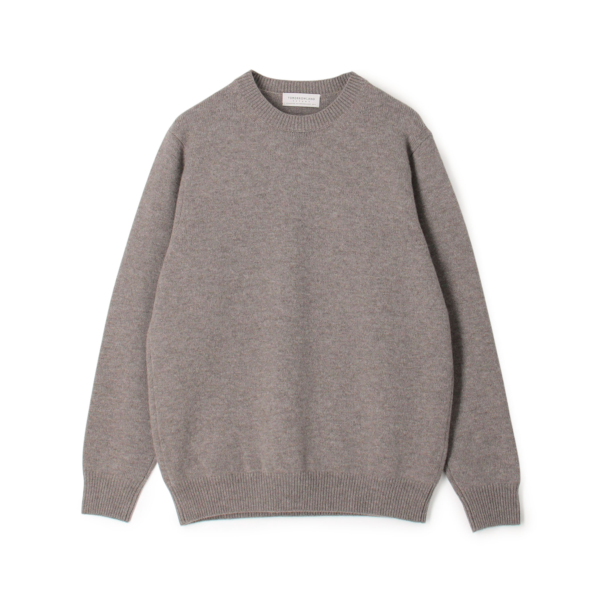 TOMORROWLAND tricot スーパーファインラムウール クルーネックプルオーバー