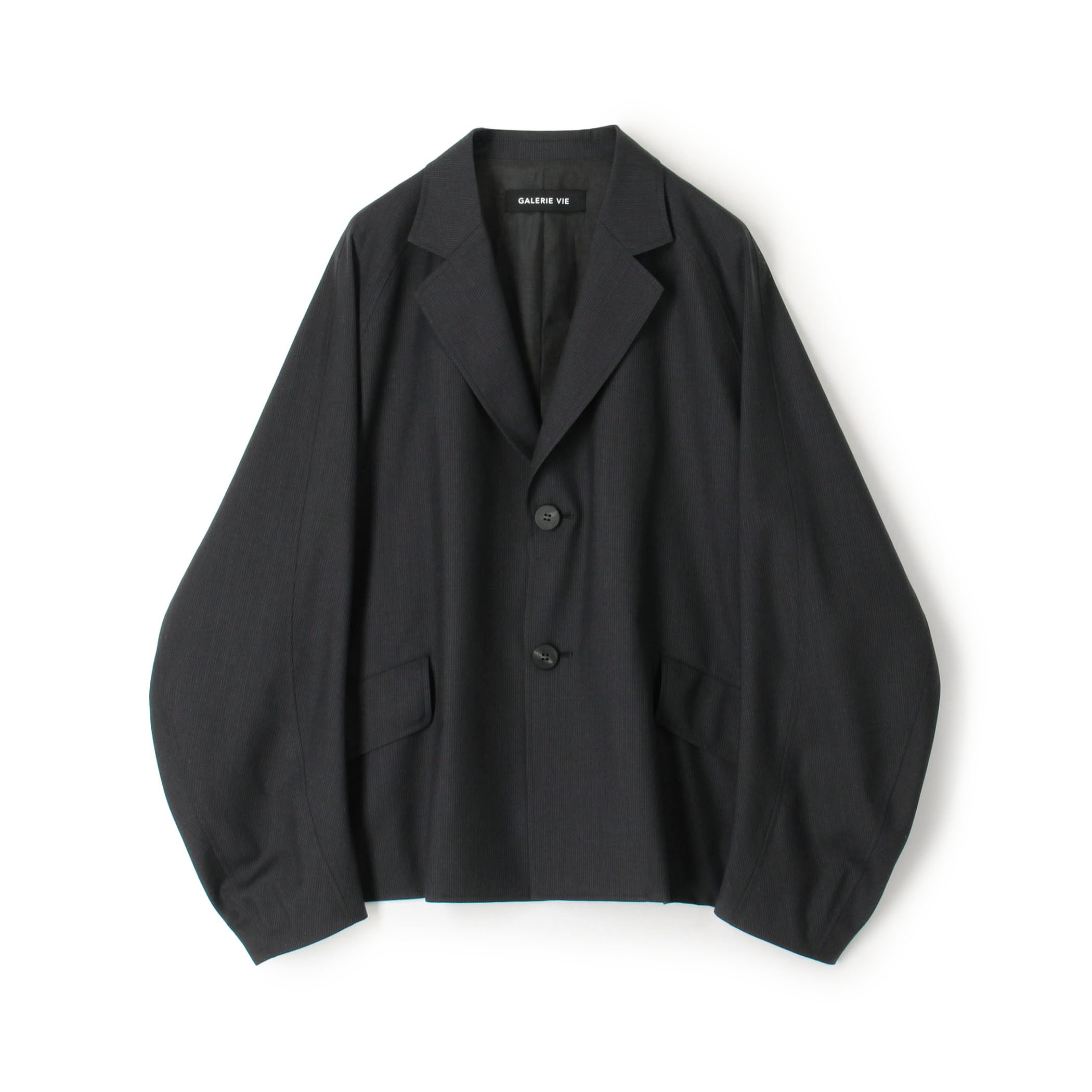 ウォッシャブルトロピカル チェスターカラージャケット