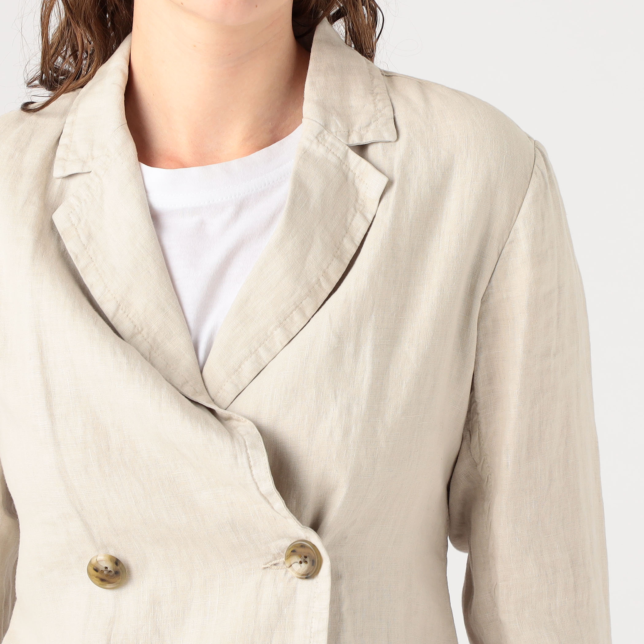 リネン ダブルブレストジャケット WKOH2600｜トゥモローランド 公式通販