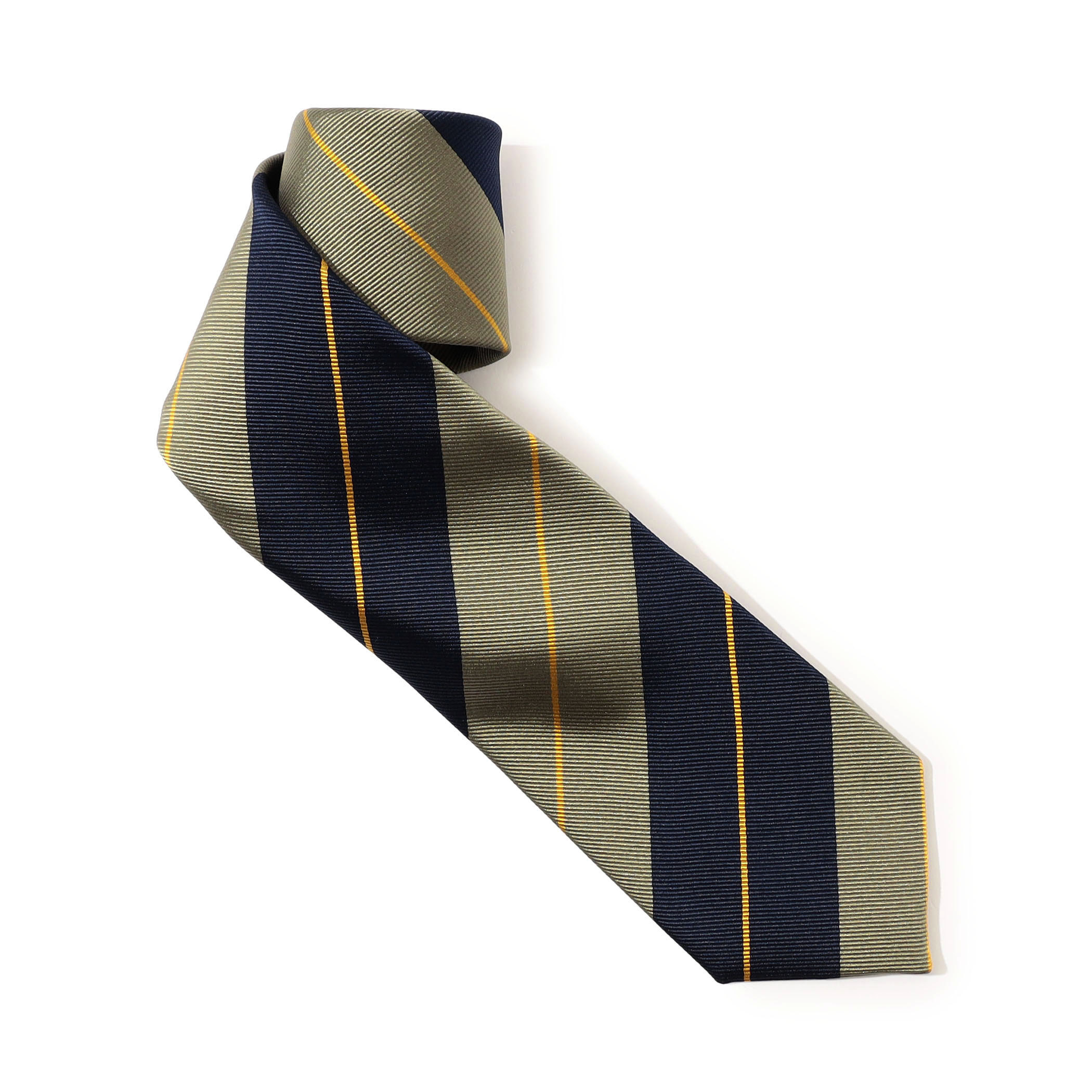 TOMORROWLAND シルクジャガード レジメンタルストライプネクタイ