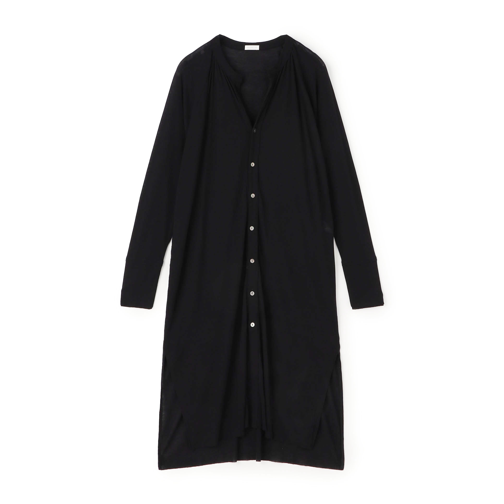 ■ガーゼフライスジャージー ロングカーディガン