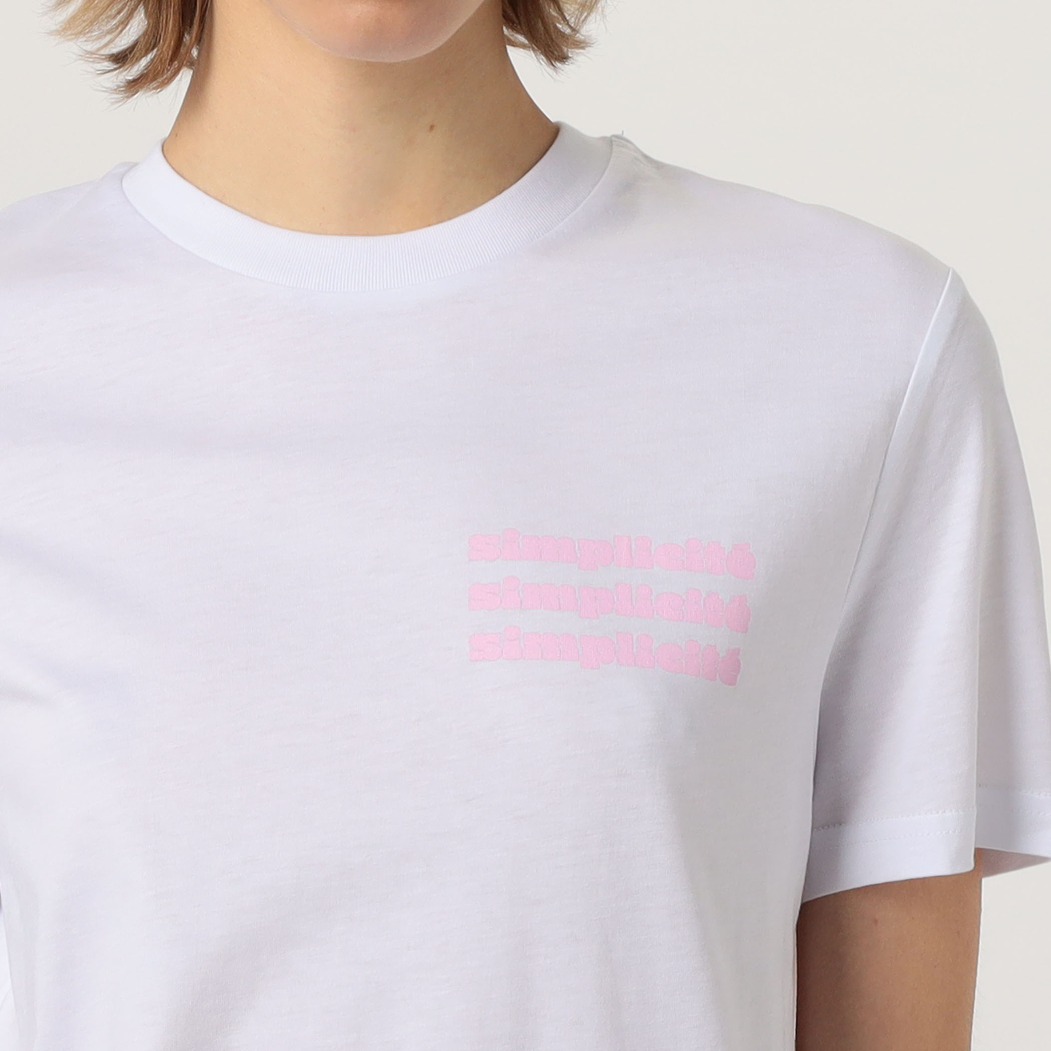 tシャツ Les Petits Basics Simplicity ハーフスリーブプルオーバー レディース Les Petits Basics Simplicity ハーフスリーブプルオーバー