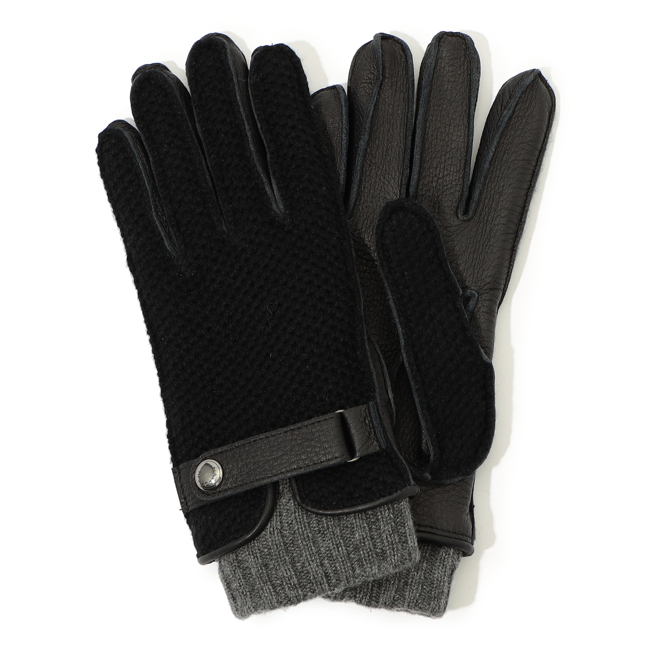 MAZZOLENI ニットコンビ グローブ