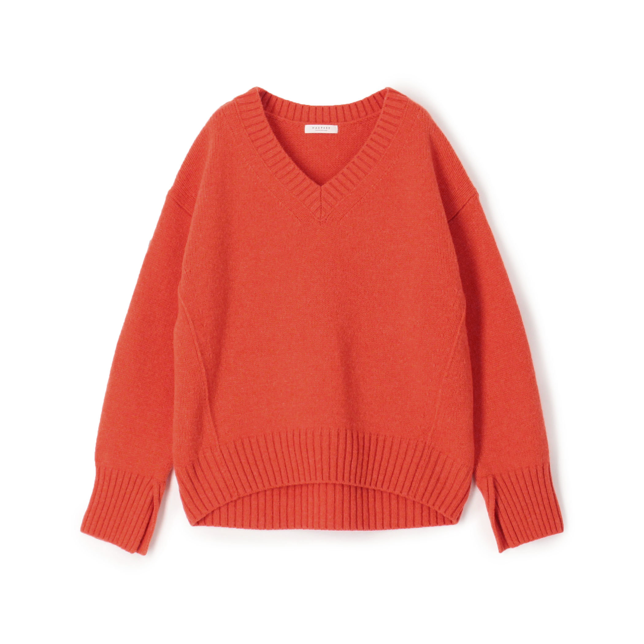 ■【WEB限定】ラムカシミヤ Vネックプルオーバー
