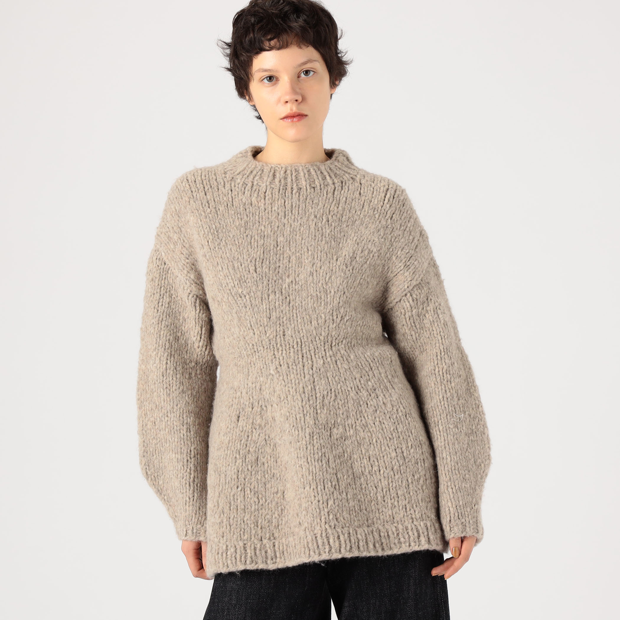 Lauren Manoogian HANDKNIT PEPLUM プルオーバーニット