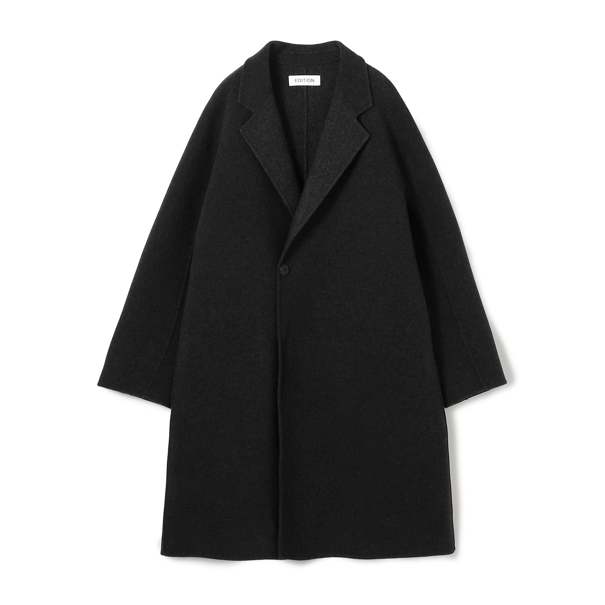 【WEB先行予約】ウールカシミヤリバー ロングコート