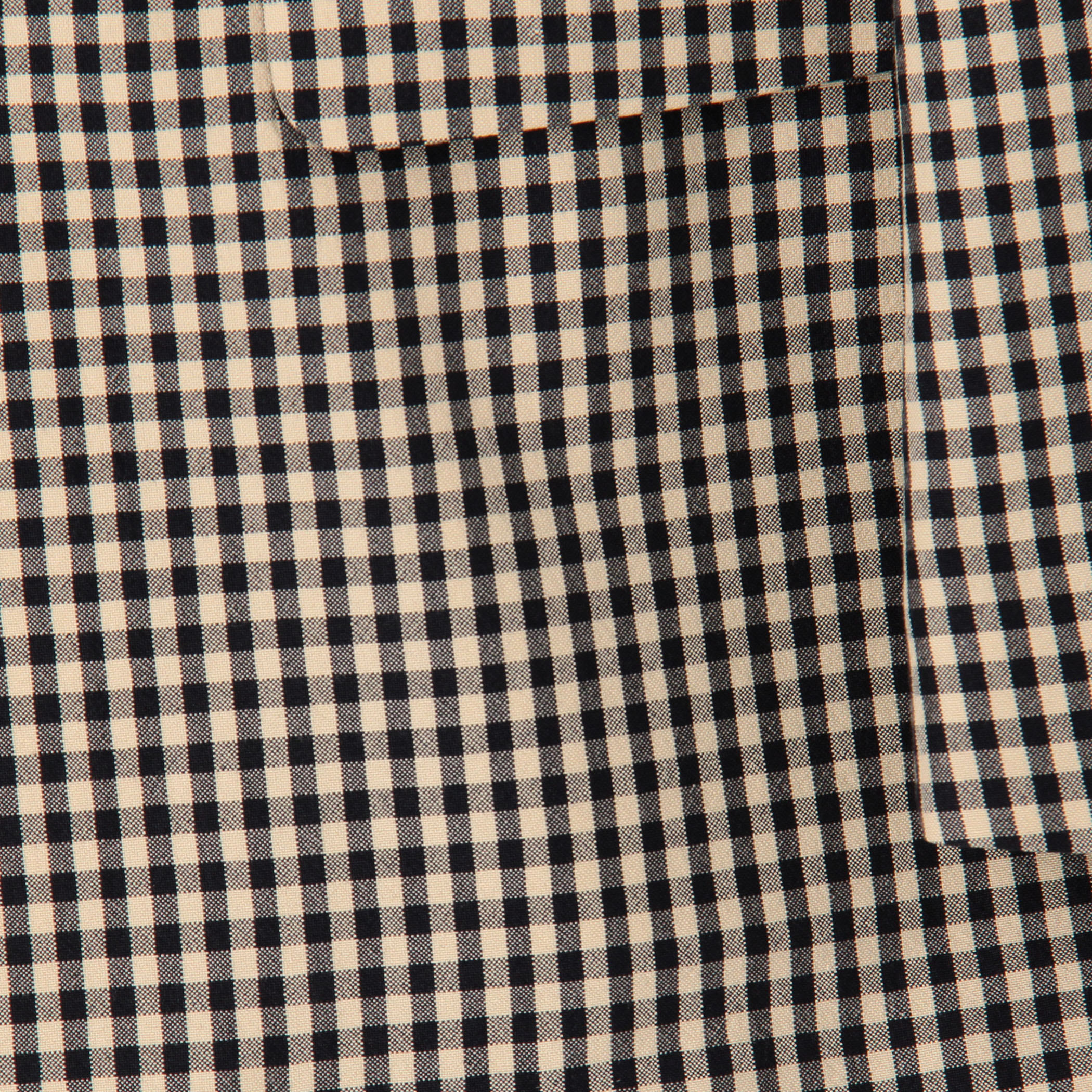 TOMORROWLAND PILGRIM シルクカシミア ギンガムチェック ダブルブレス