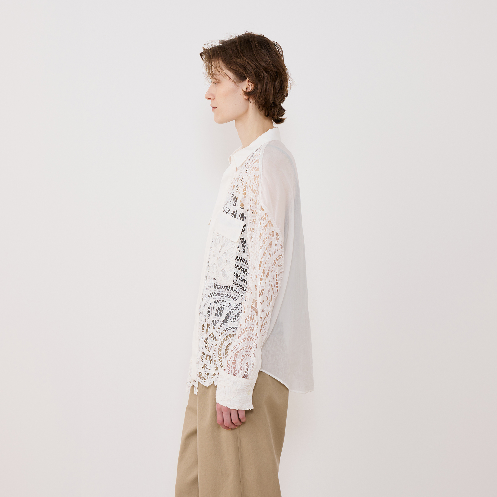 バテンレース ドルマンスリーブシャツ｜トゥモローランド 公式通販