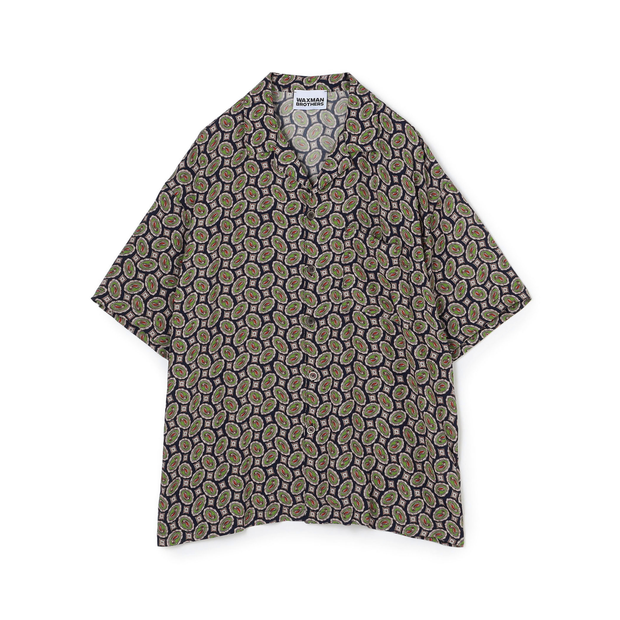 Waxman Brothers HAWAIIAN SHIRT レーヨン オープンカラーシャツ