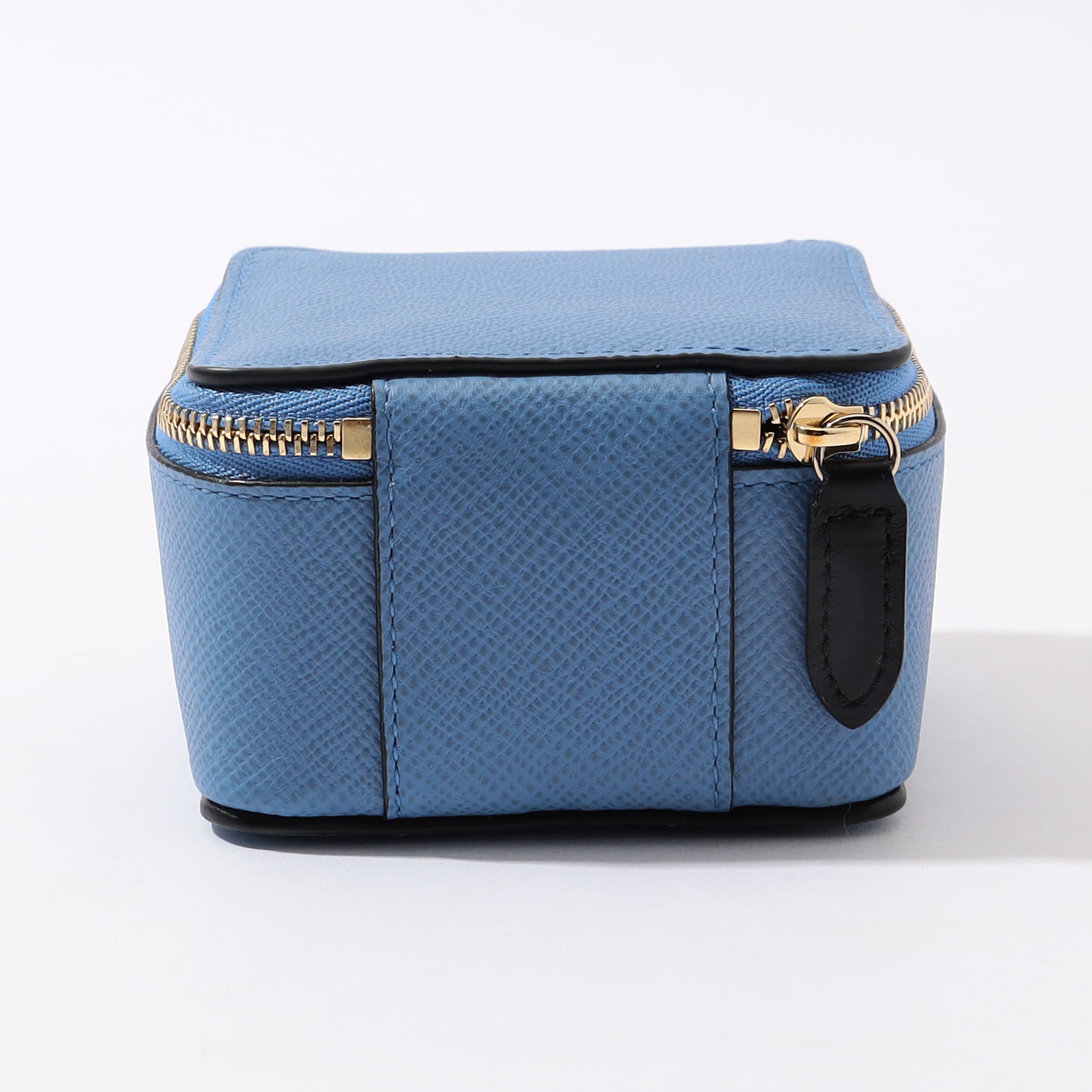 SMYTHSON(スマイソン) ジュエリーケース/型押し加工　小物入れ　グレー SMYTHSON(スマイソン) ジュエリーケース/型押し加工小物入れグレー