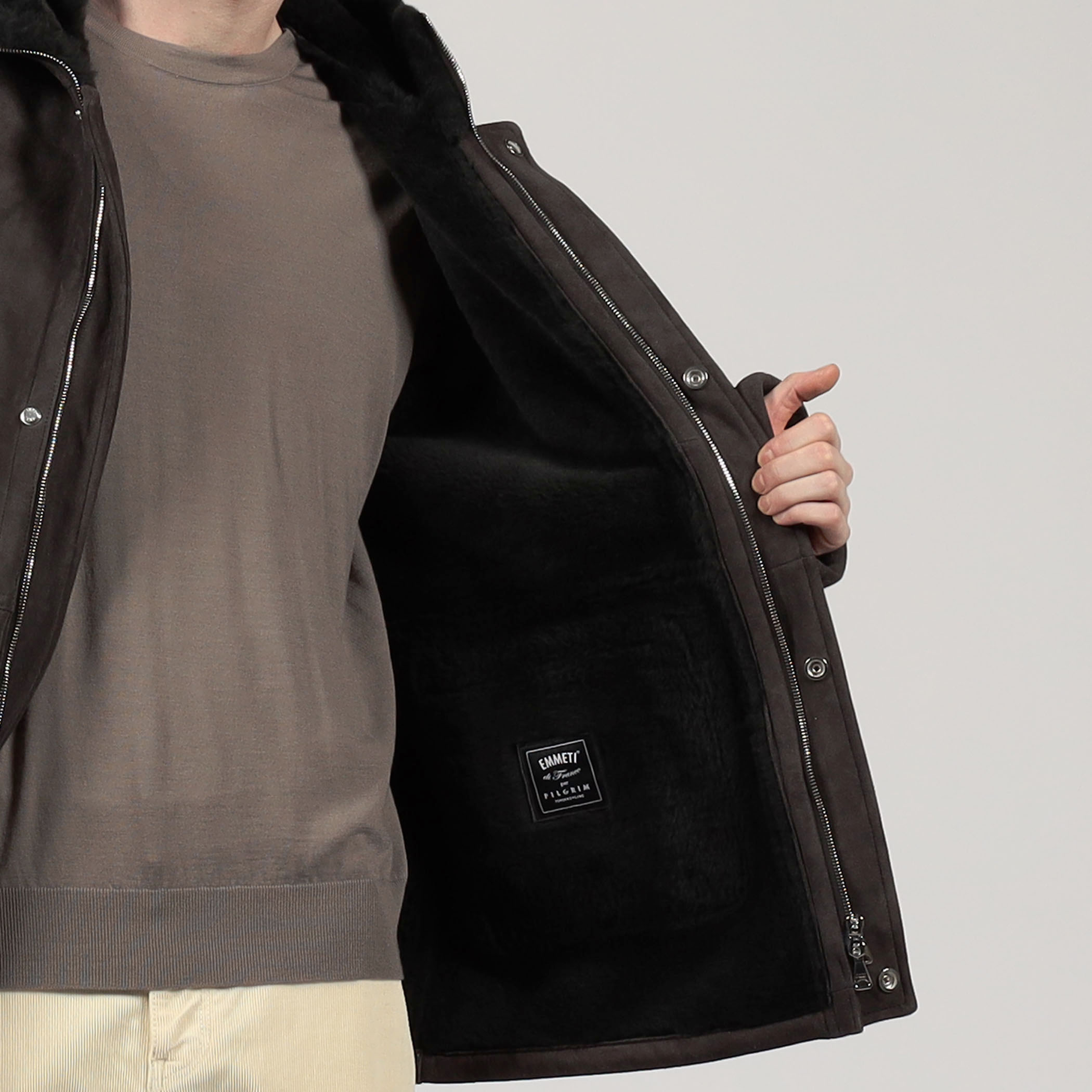 別注】EMMETI ムートンフーデッドコート｜トゥモローランド 公式通販