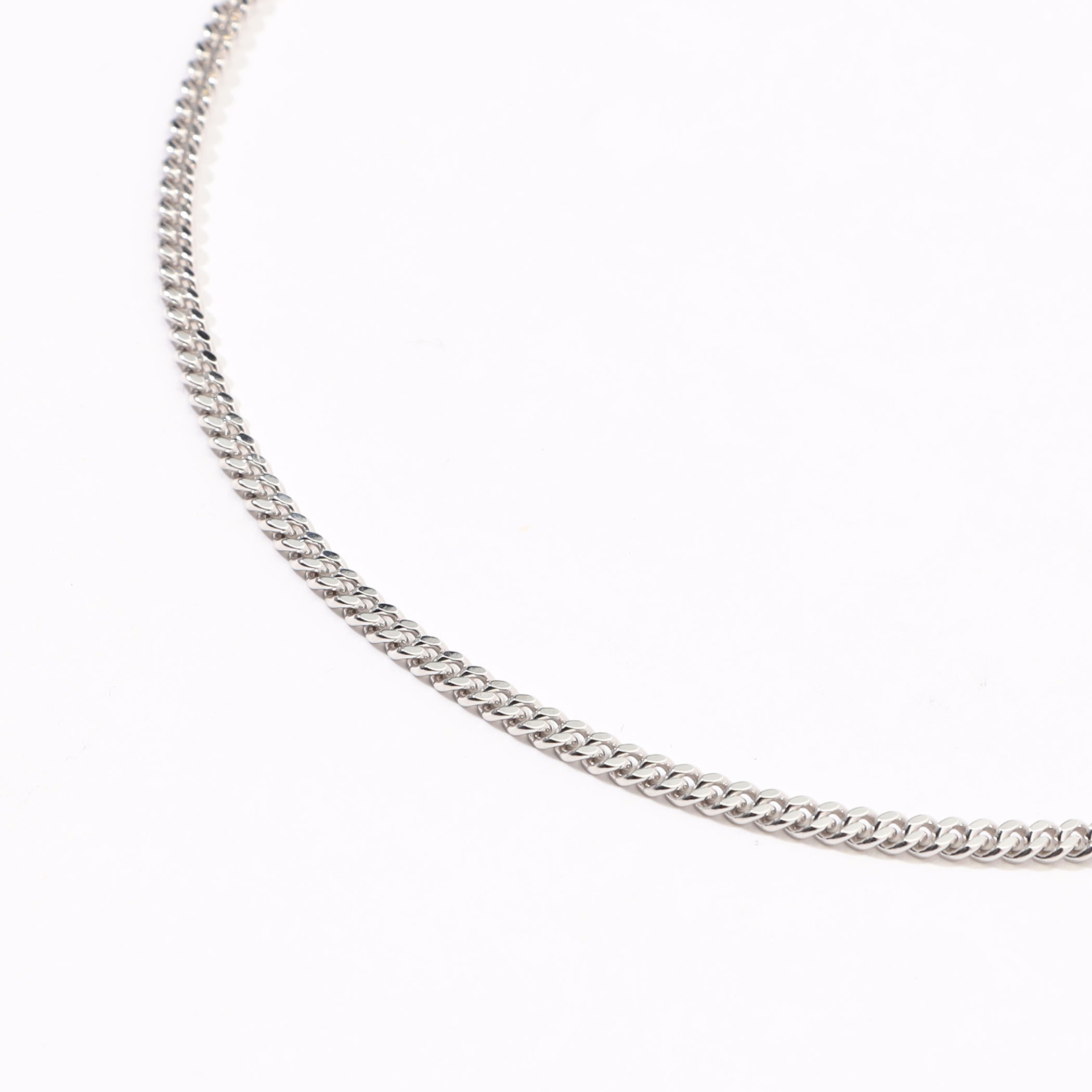 TOM WOOD Curb Chain M 20.5inch ネックレス｜トゥモローランド 公式サイト