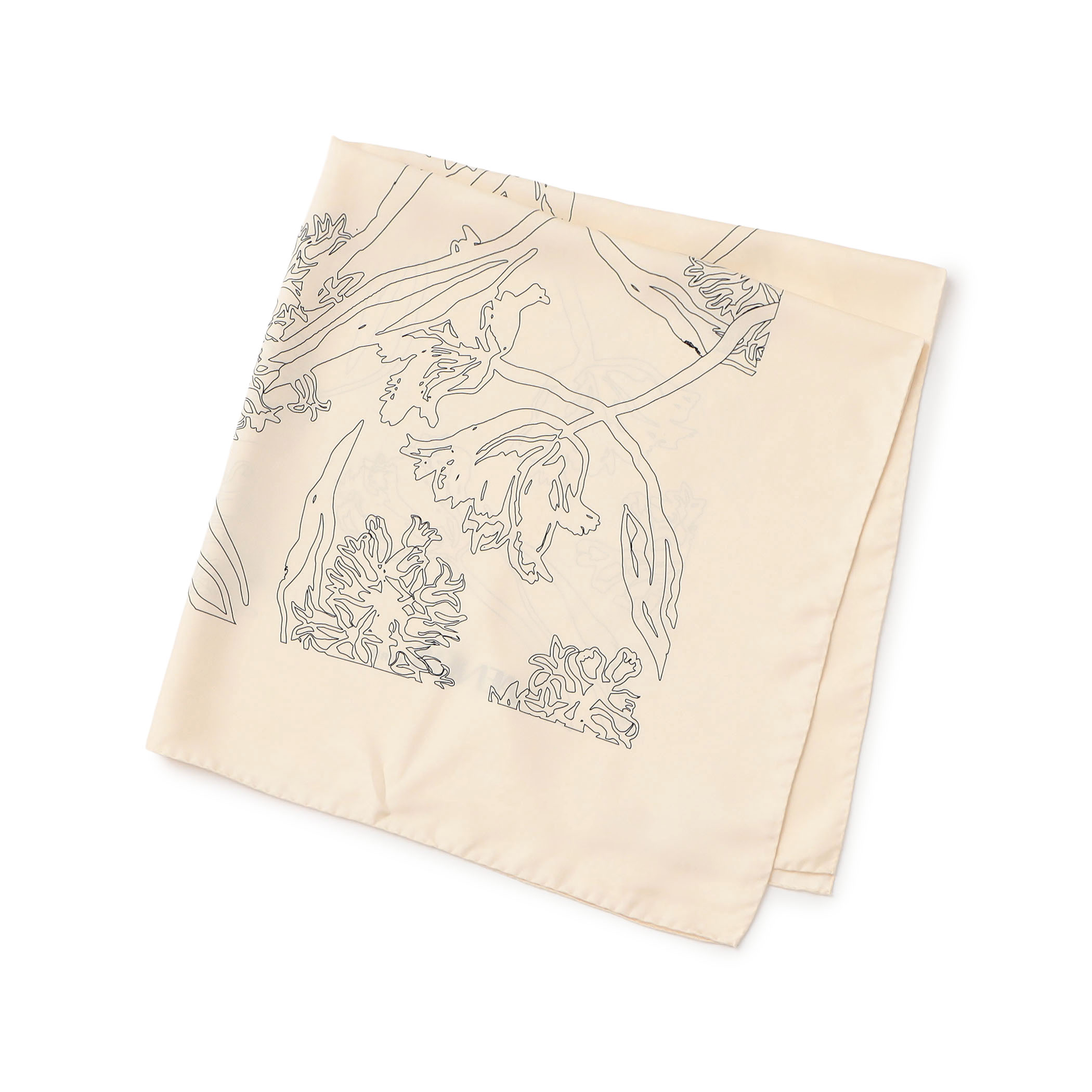 AENEIS NOSTALGIA FLOWERS スカーフ