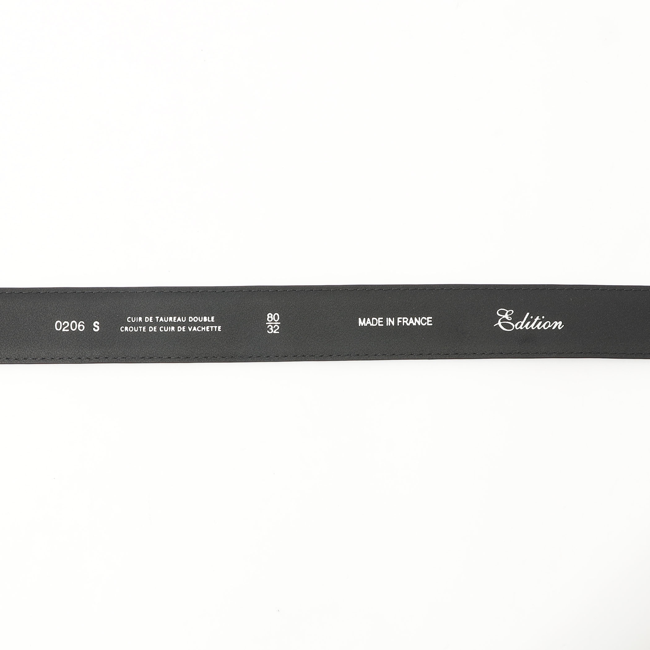 別注】MAISON BOINET box leather belt｜トゥモローランド 公式通販