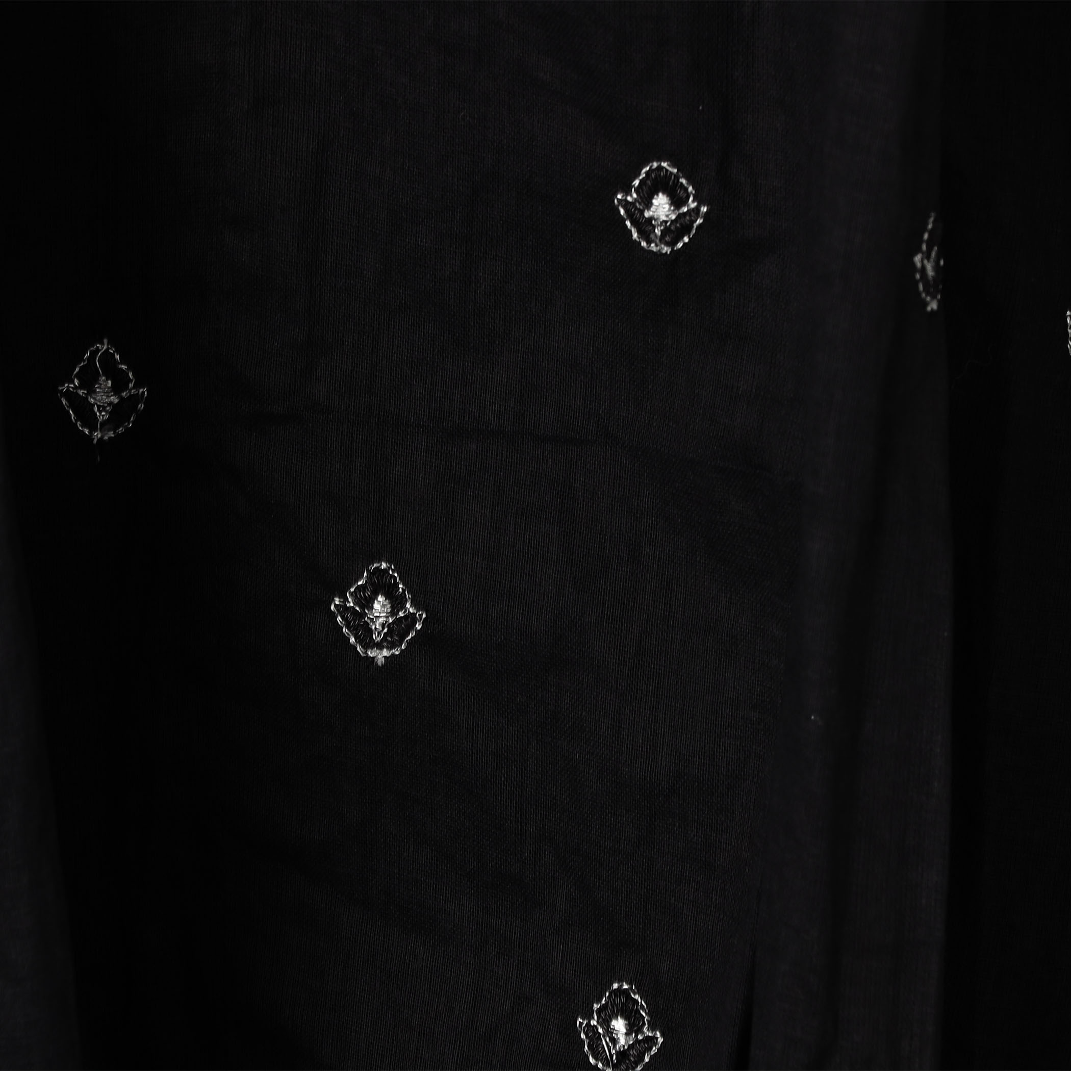 別注】ne Quittez pas BLACK DOUBLE ORGANZA ノースリーブ トップス 