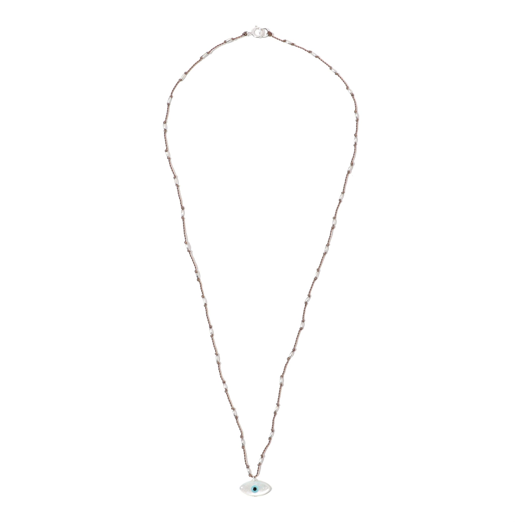 SEE REAL FLOWERS Evil Eye ネックレス