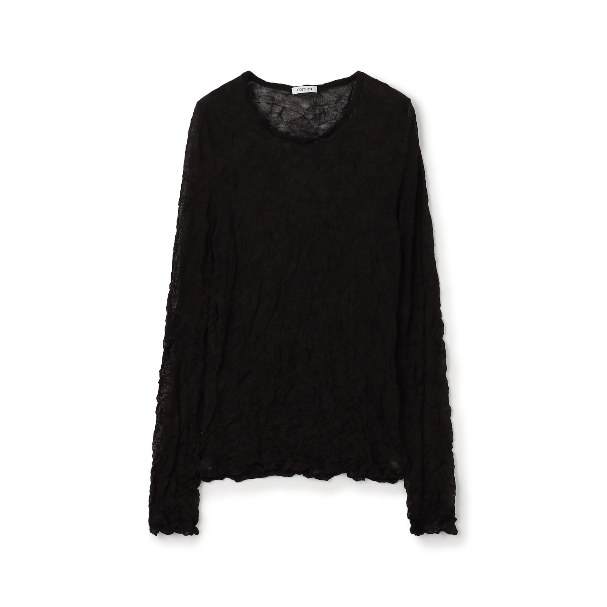 プリーツニット プルオーバー