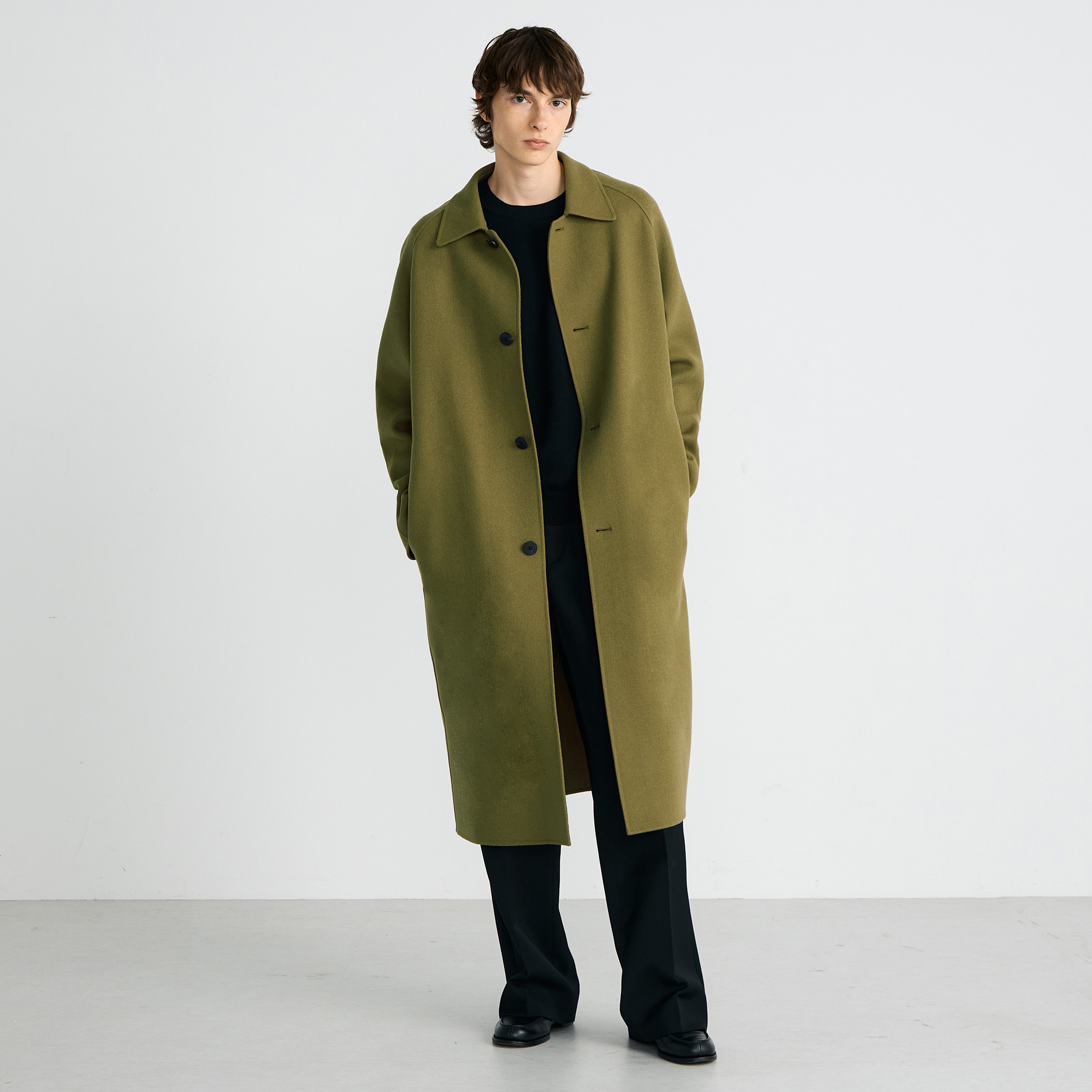 ウールカシミヤダブルフェイス ロングコート｜トゥモローランド 公式通販