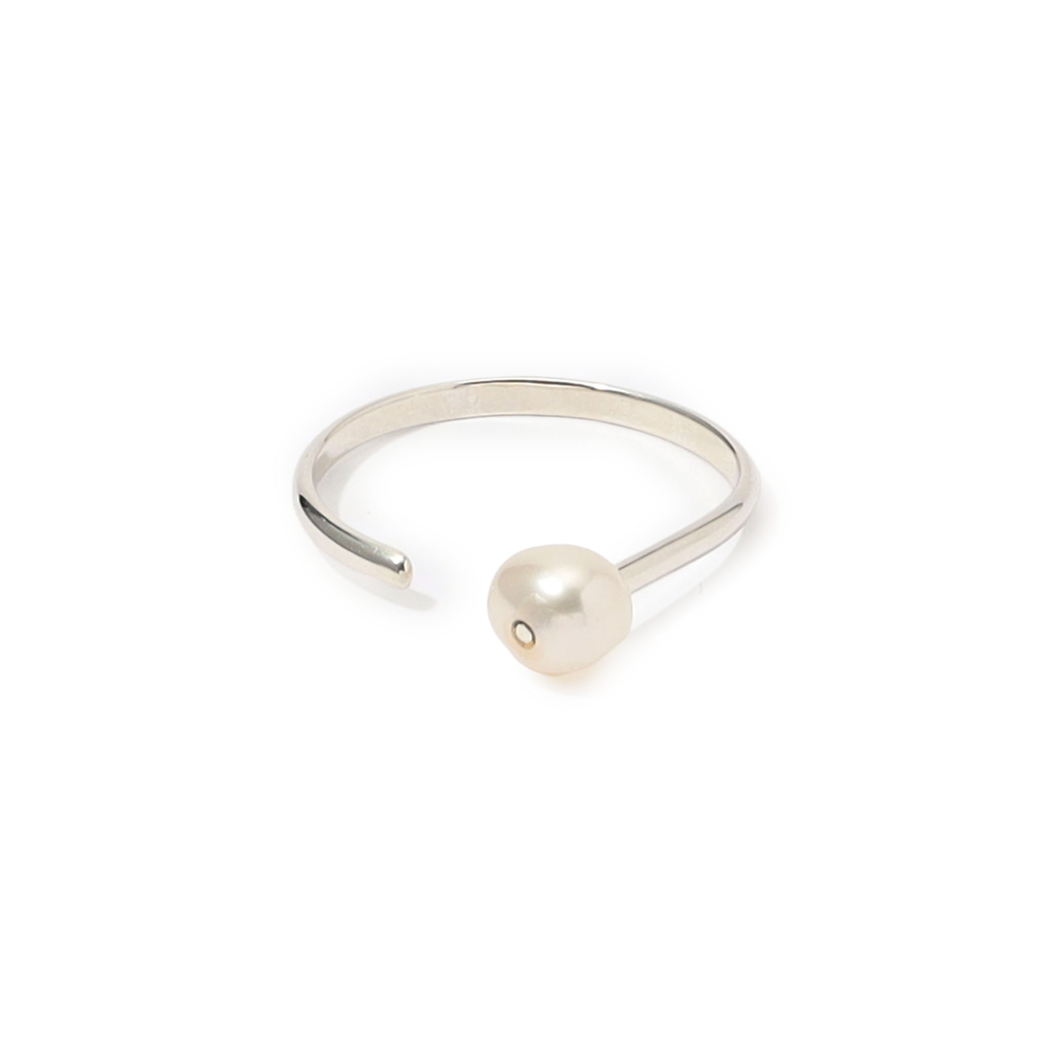 SASKIA DIEZ PEARL MONO MINI リング