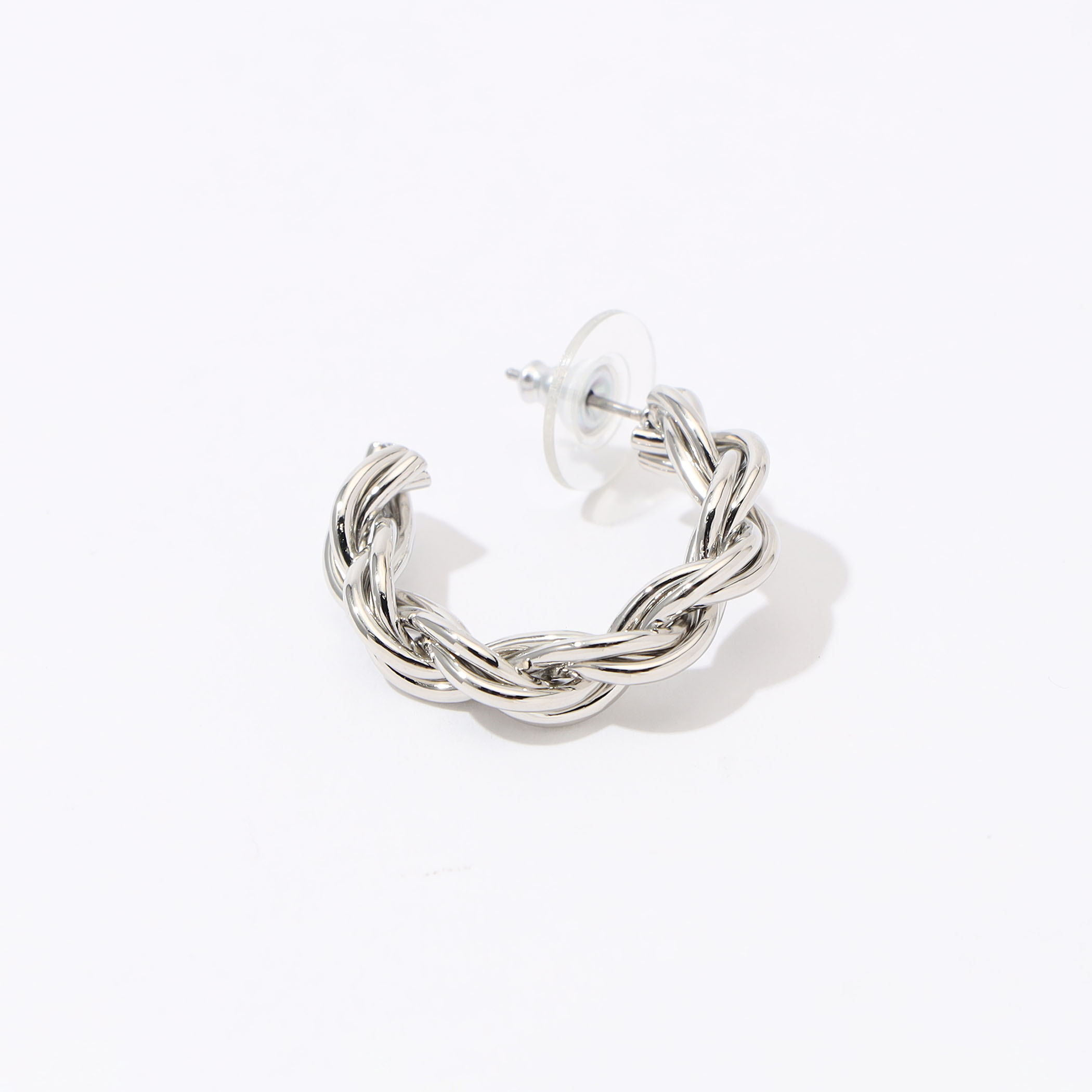 Kenneth Jay Lane ピアス サークル フープ ツイスト Kenneth Jay Lane ピアス サークル フープ ツイスト