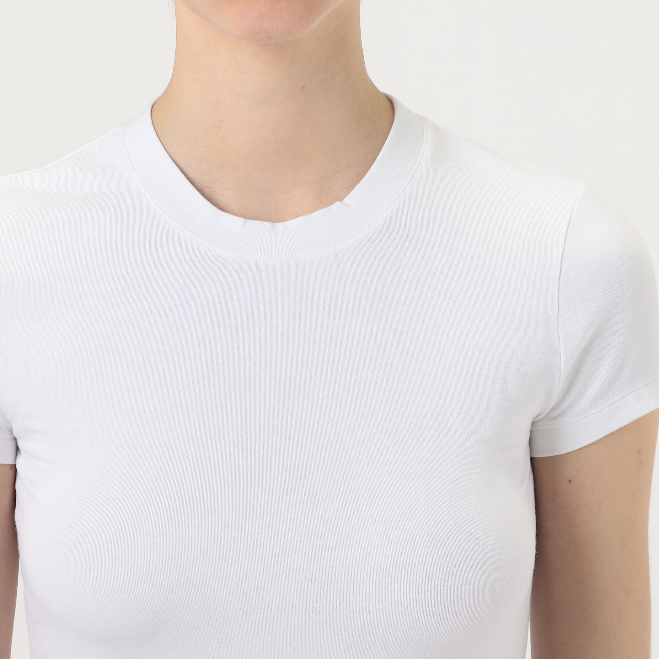 【JAMES PERSE】コットンポリエステル クロップドTシャツ WMTP3926 コットンポリエステル クロップドTシャツ WMTP3926