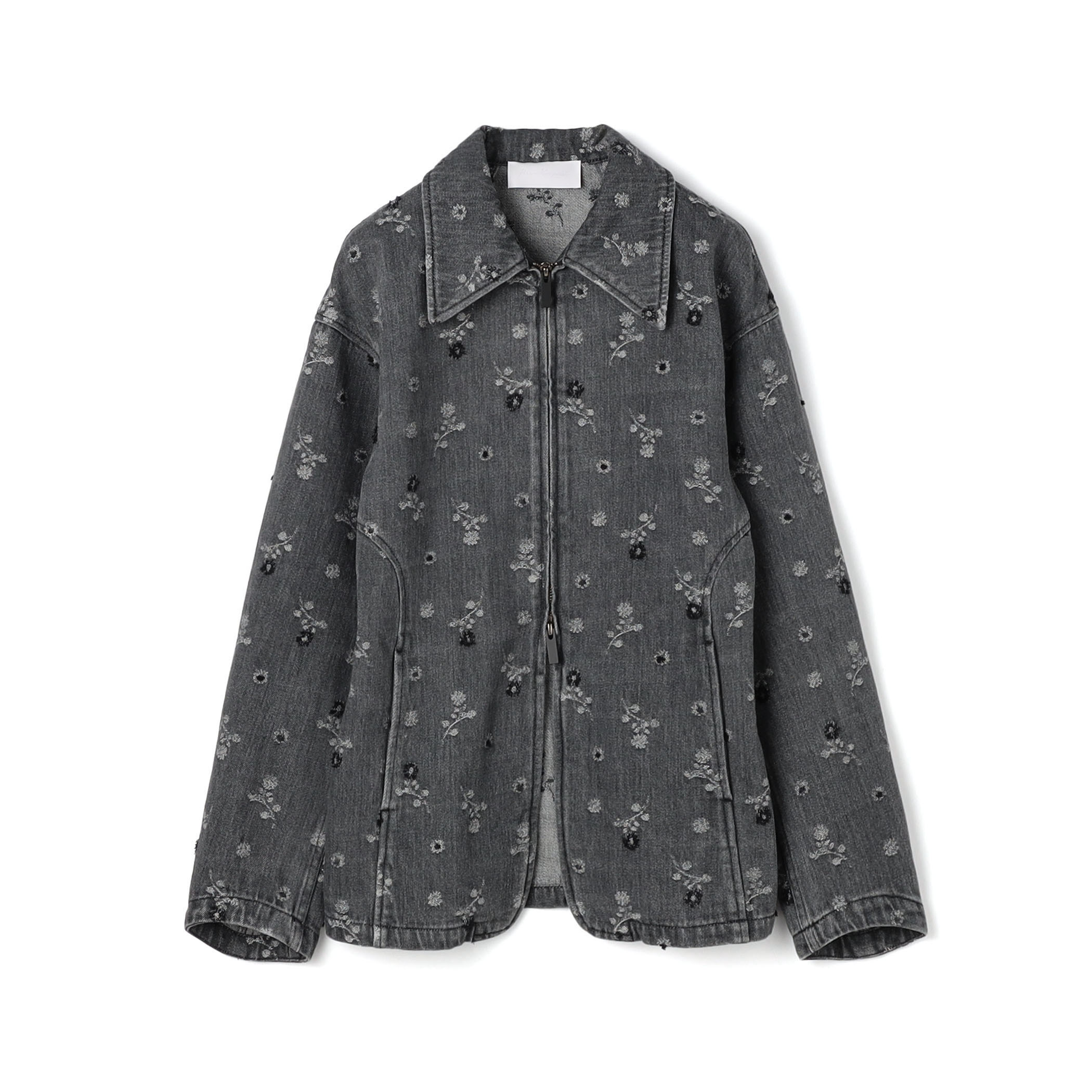 Mame Kurogouchi Floral Jacquard Denim Jacket ジャカードデニムジャケット