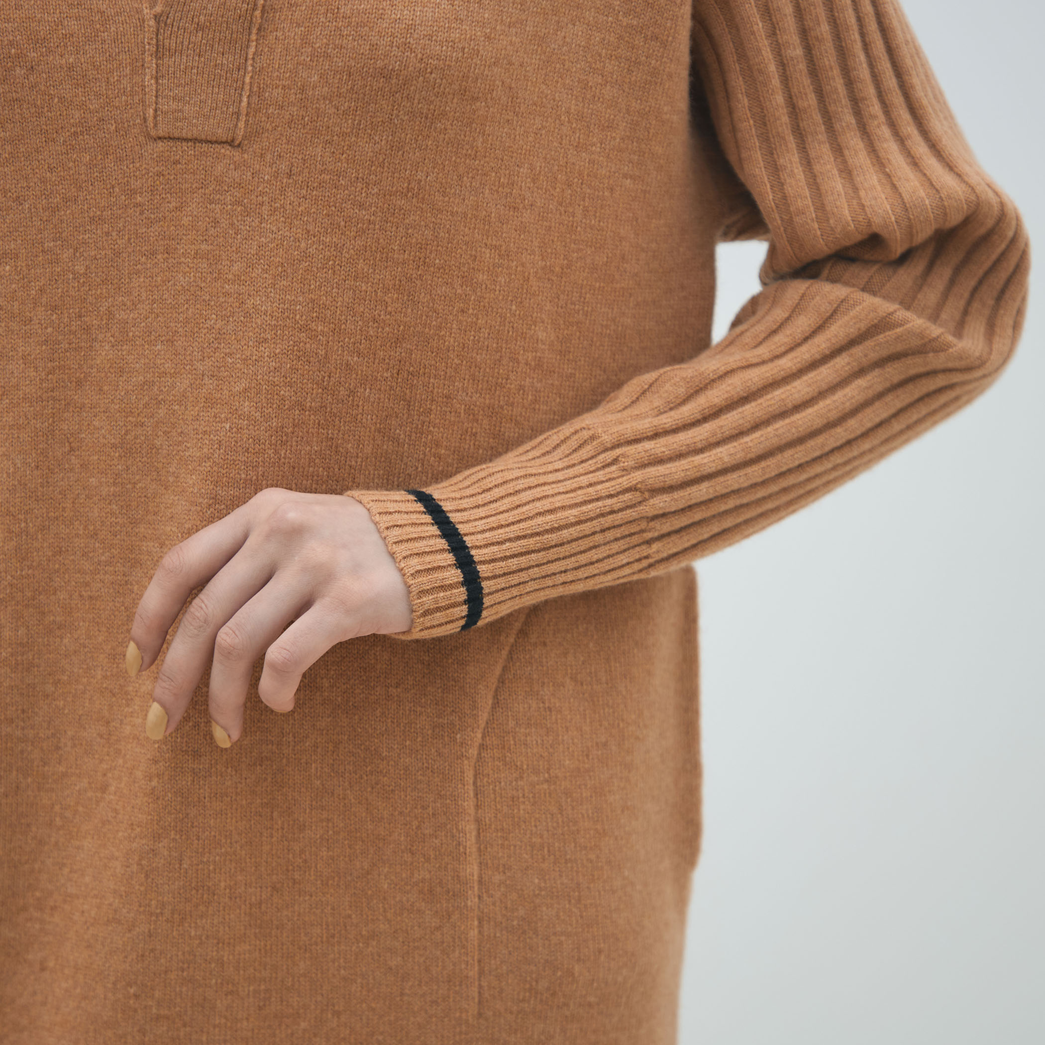 【連休価格】maku textiles クレープカディ　スキッパーワンピース 7色展開XS-LLサイズ》ダブルポケットスキッパーシャツワンピース