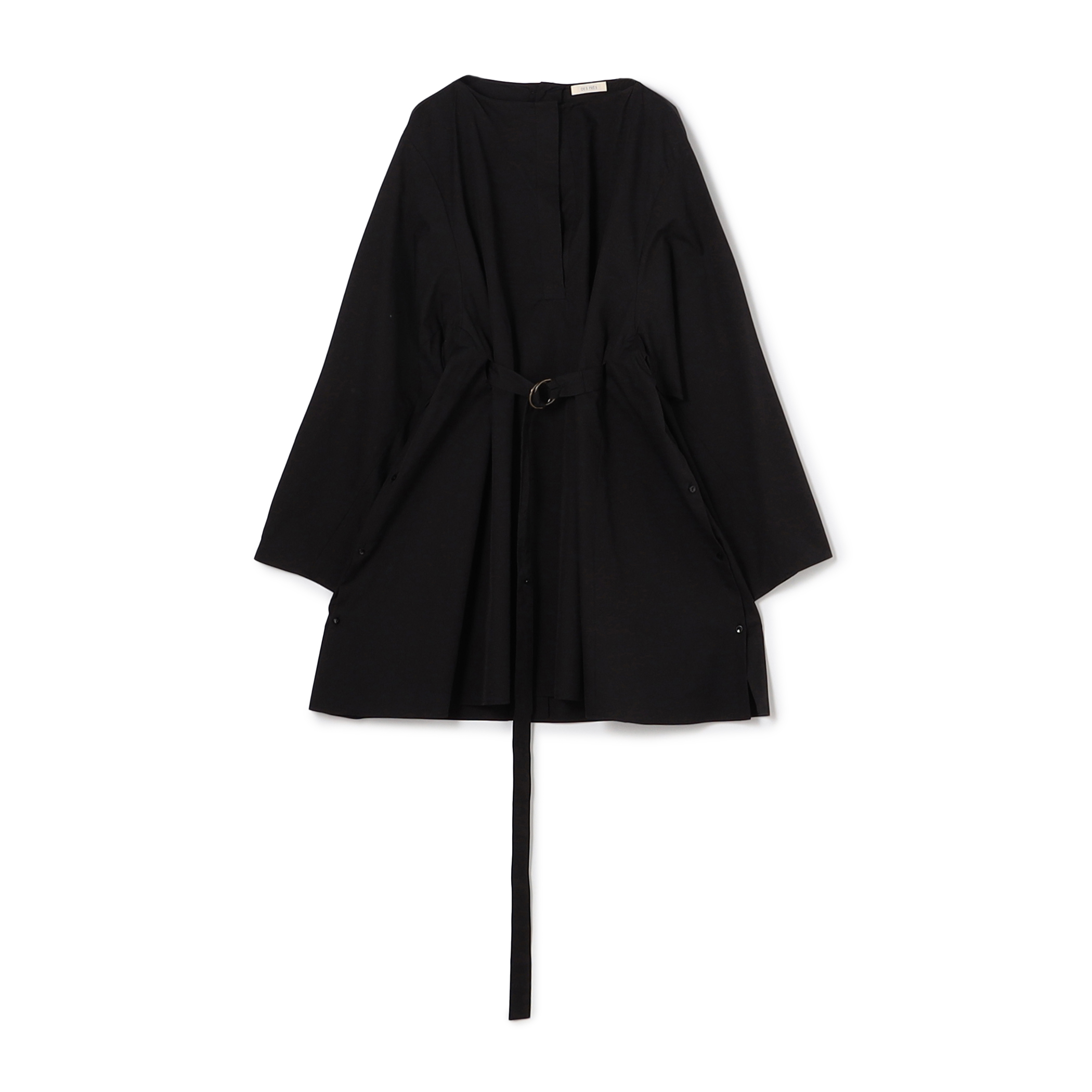 スビンコットン ボリュームベルテッドチュニック