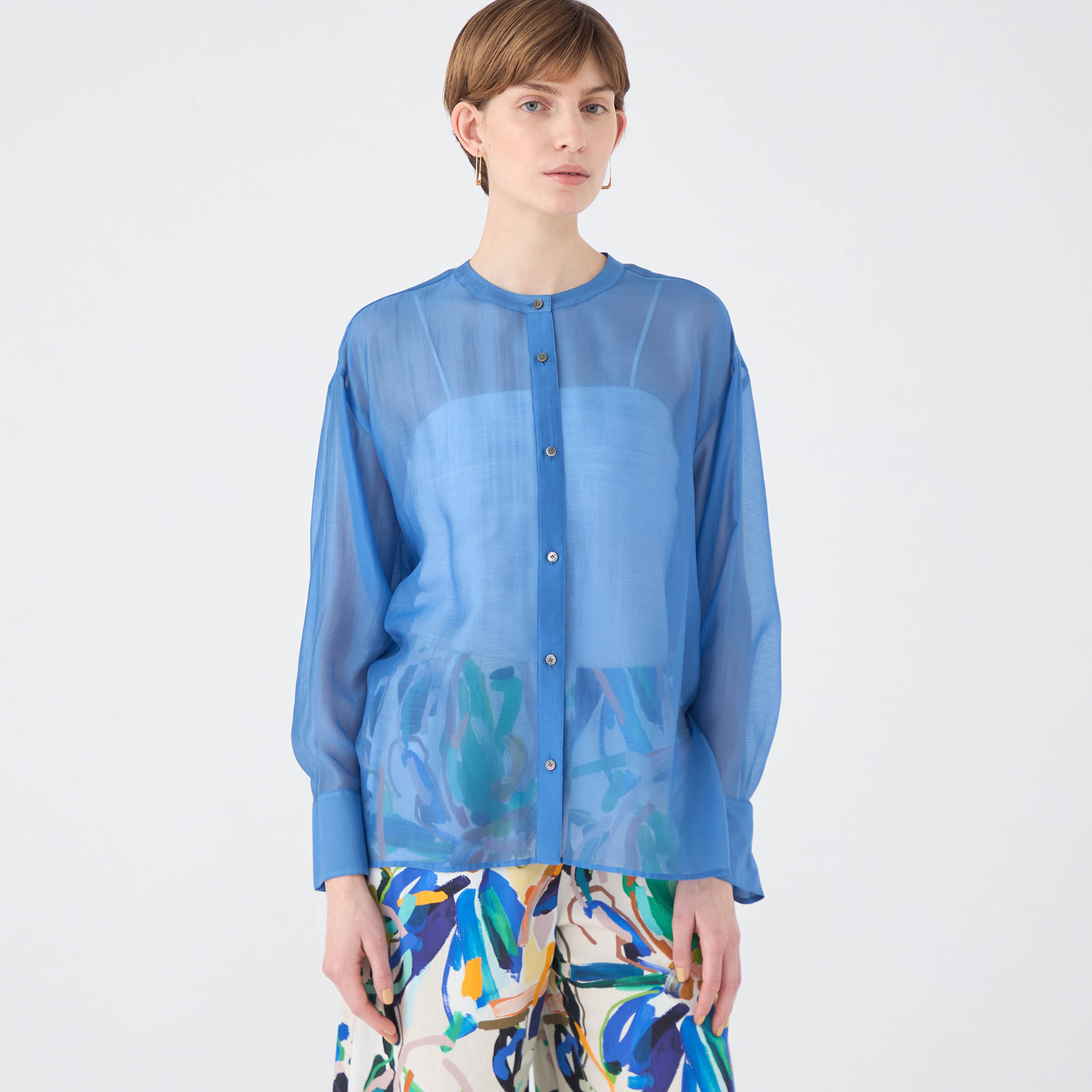 TODAYFUL オーガンジーギャザーシャツ organza overshirt（シャツ/ブラウス）｜TODAYFUL（トゥデイフル