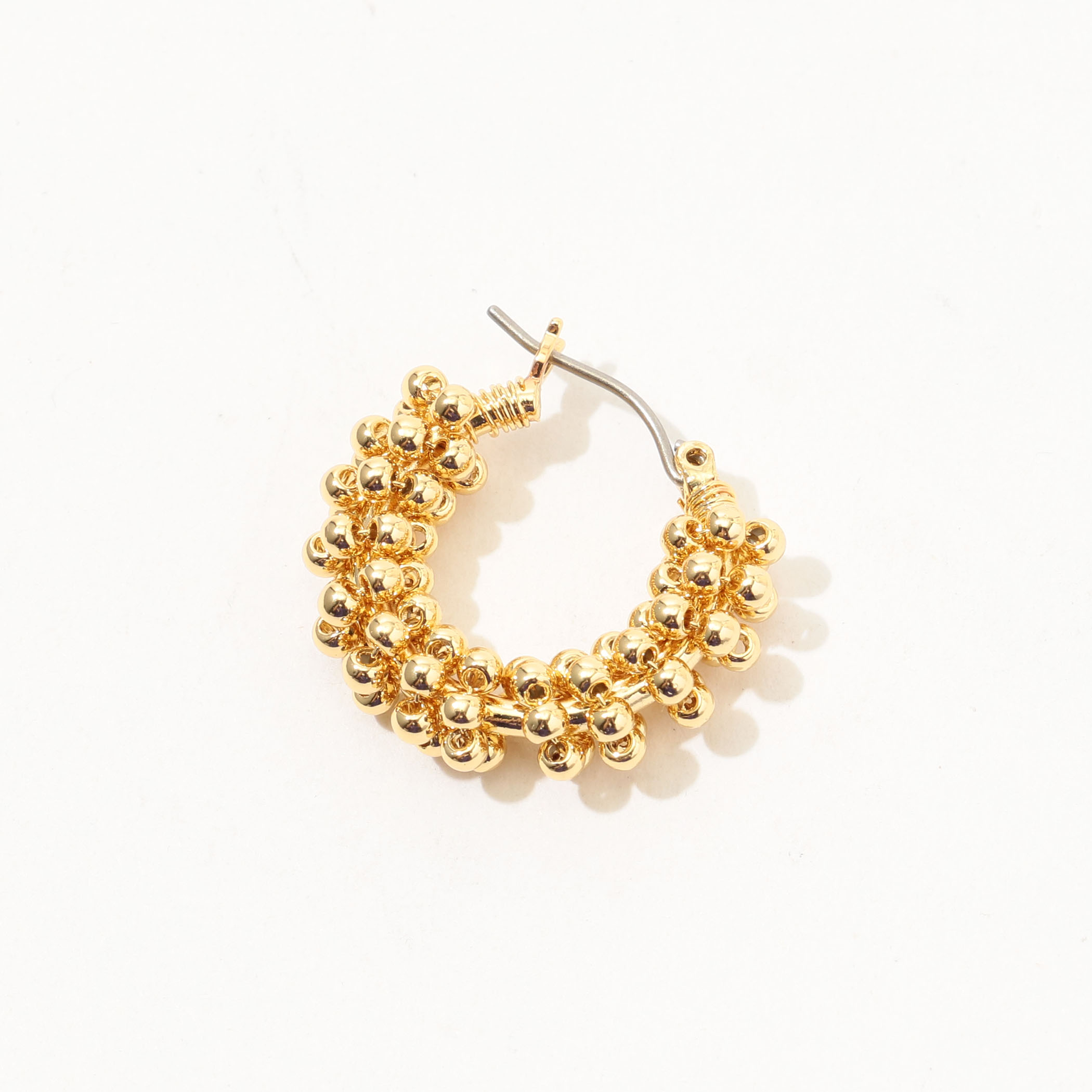 Kenneth Jay Lane ピアス ドーム サークル 半円 丸 フープ Kenneth Jay Lane＞フープピアス