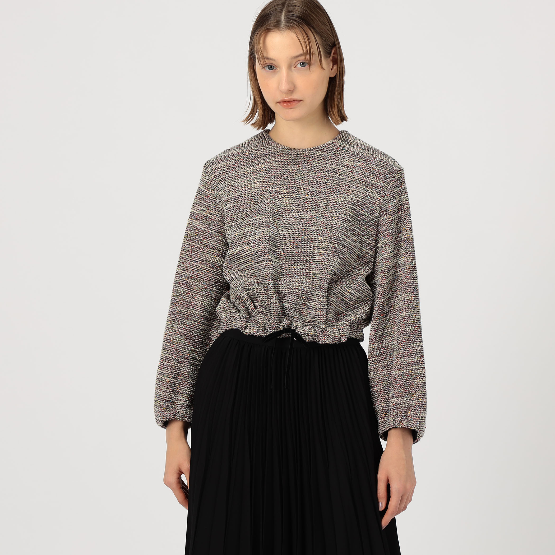 ファンシーニット フロンタブルトップス｜トゥモローランド 公式通販