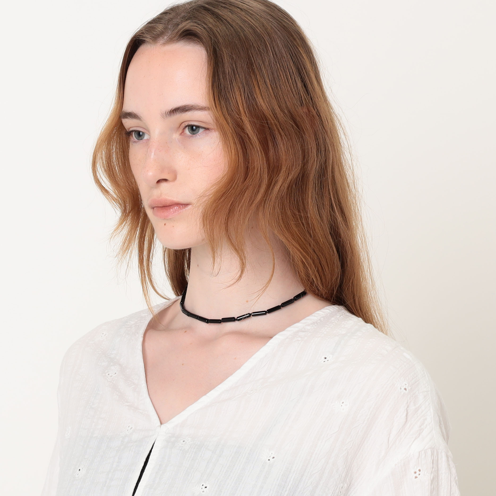 R.ALAGAN SMALL TUBE ONYX ネックレス｜トゥモローランド 公式サイト