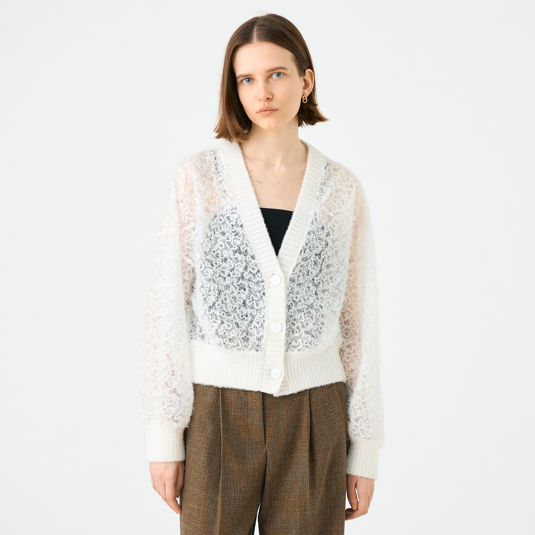 Susie Vネックカーディガン｜トゥモローランド 公式通販