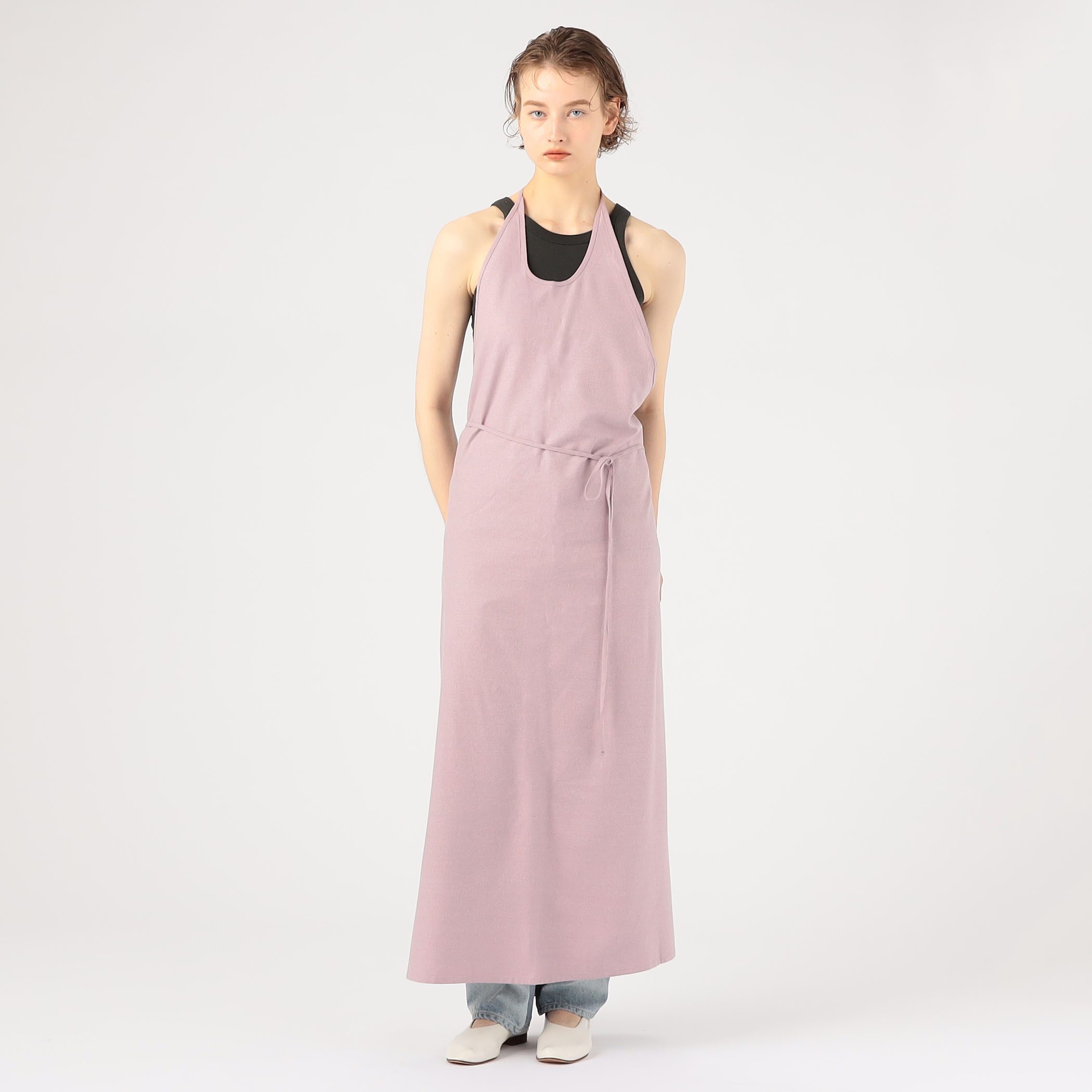 BASE RANGE APRON DRESS シルクラップドレス｜トゥモローランド 公式通販