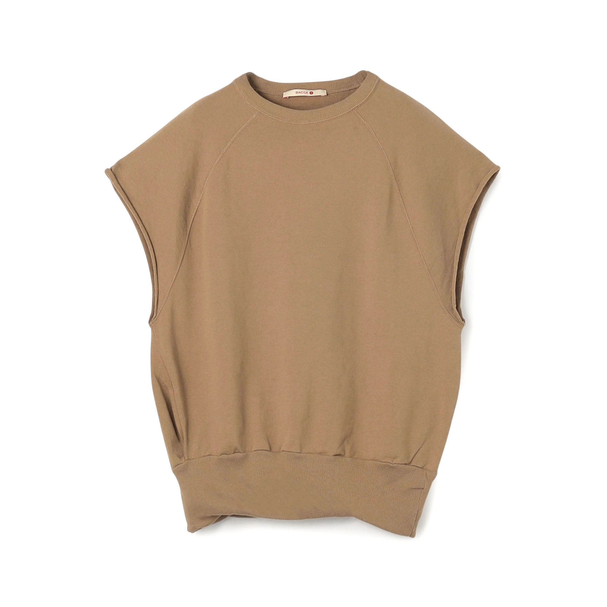 ソフトコットン スリーブレスプルオーバー