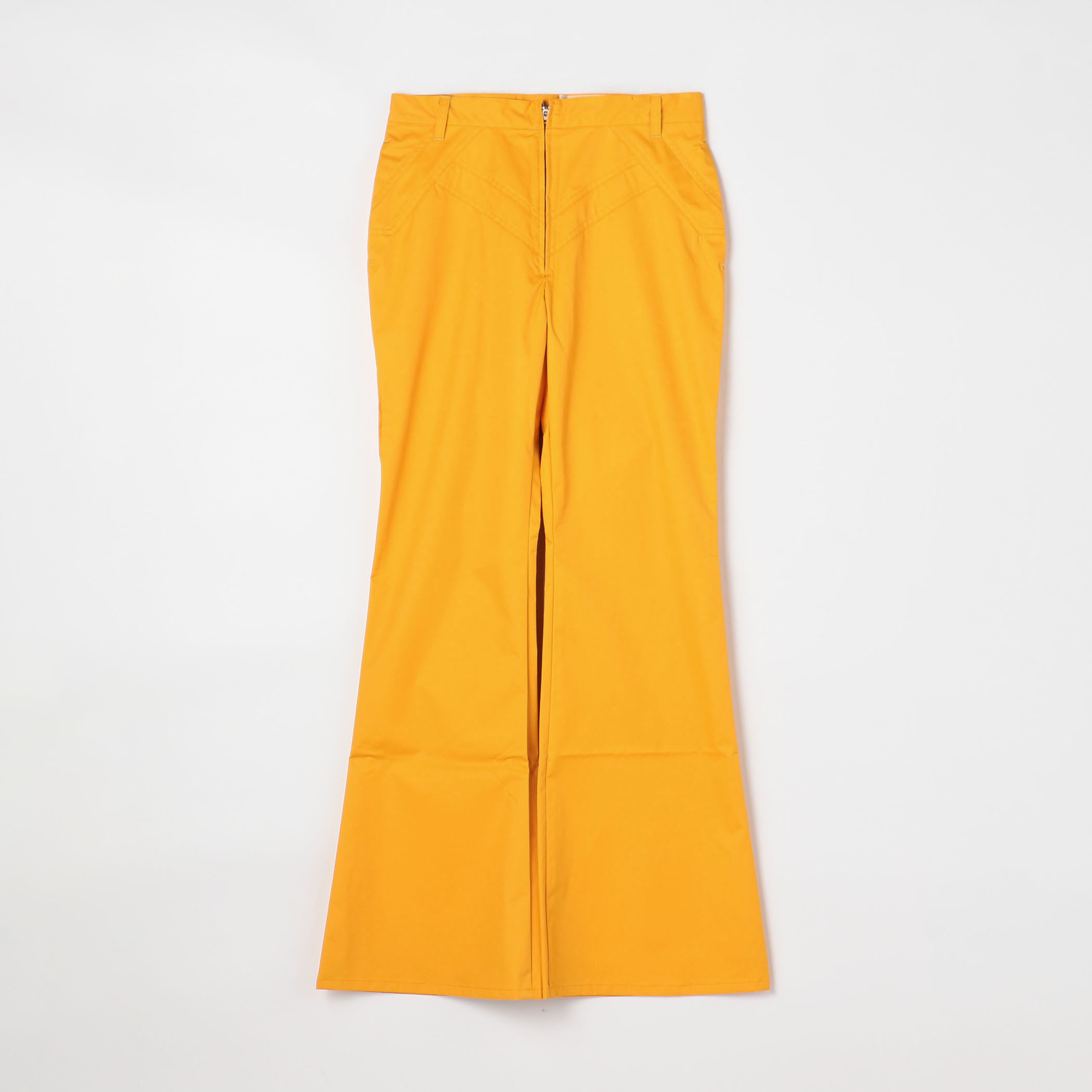 77circa ポリエステル ウエスタンフレアパンツ