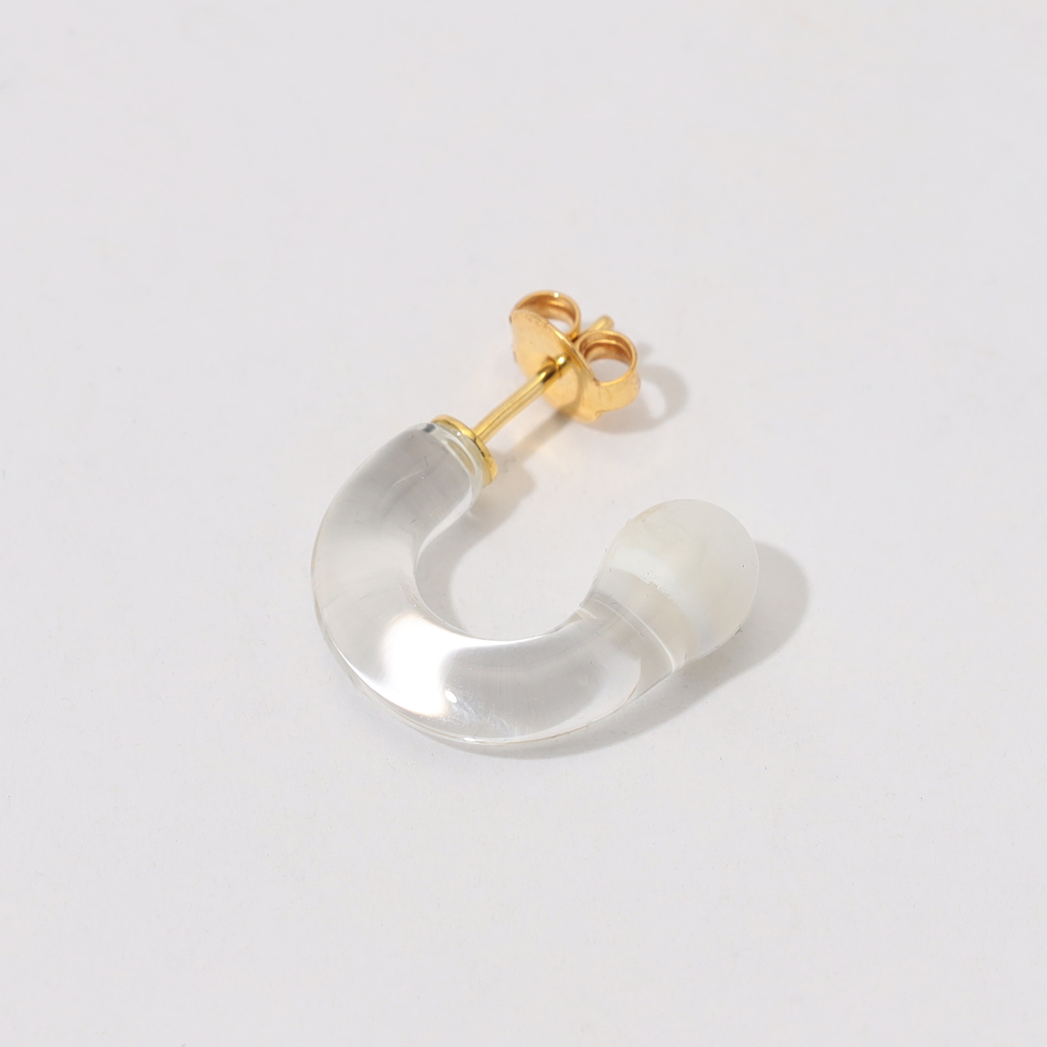 LEVENS JEWELS MINI GLASS HOOP ピアス｜トゥモローランド 公式通販