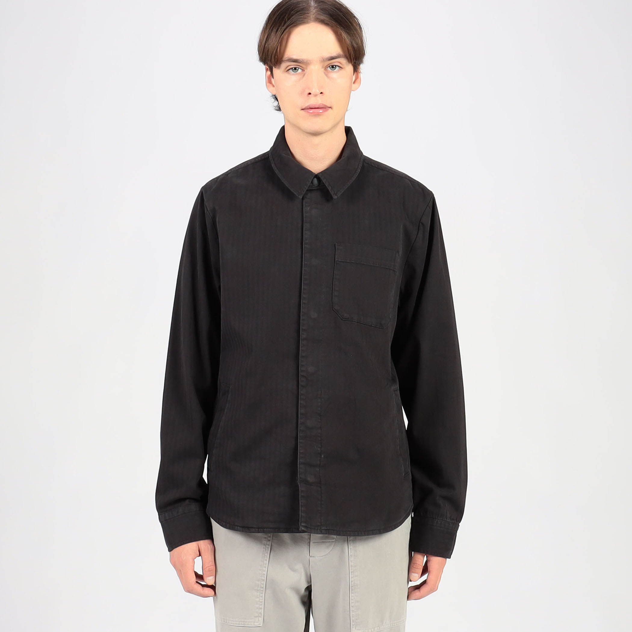 ヘリンボーンツイルシャツジャケット MHBS2151｜トゥモローランド 公式通販