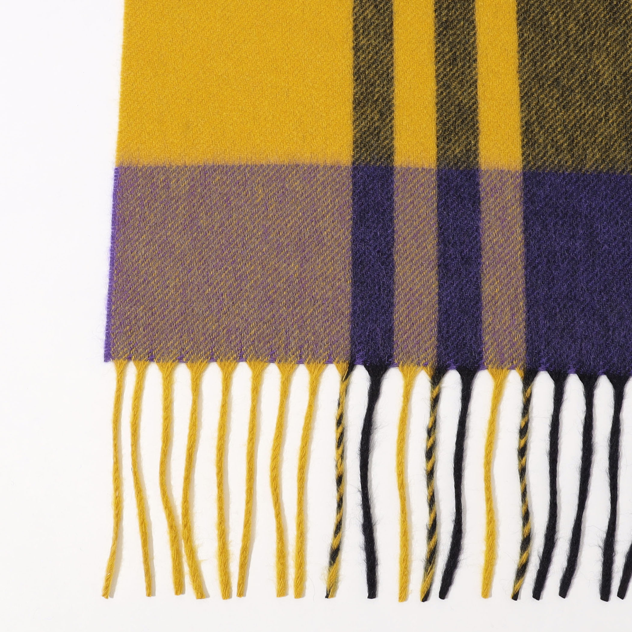 Joshua Ellis カシミヤチェック ストール｜トゥモローランド