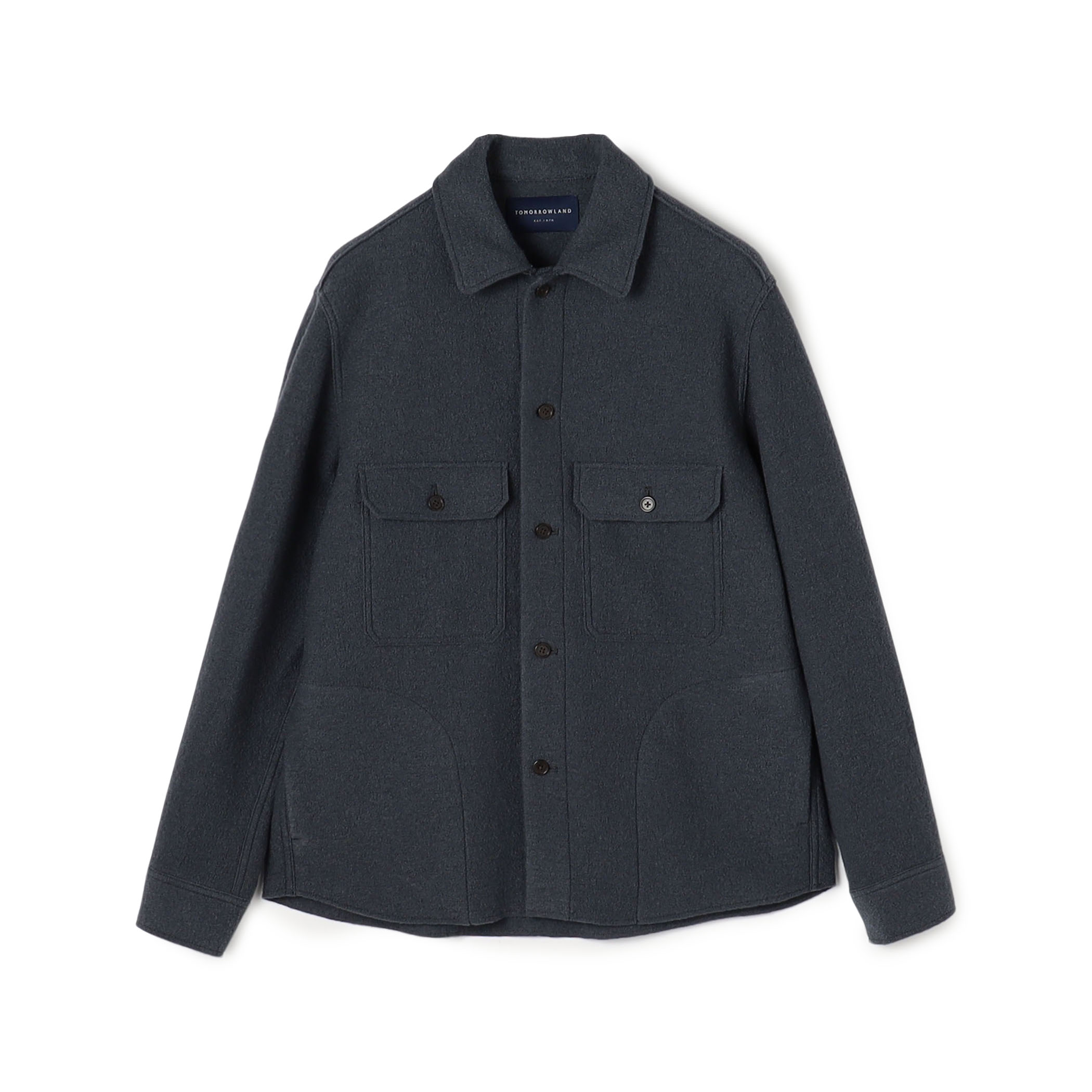 ボイルドウール シャツブルゾン MANTECO