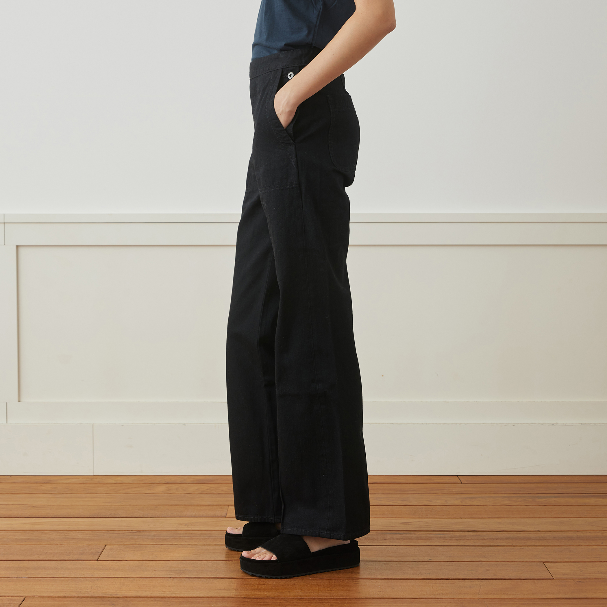 Paloma-wool ブラック フレアパンツ S itemc8f6044c676f11efa8d10242ac