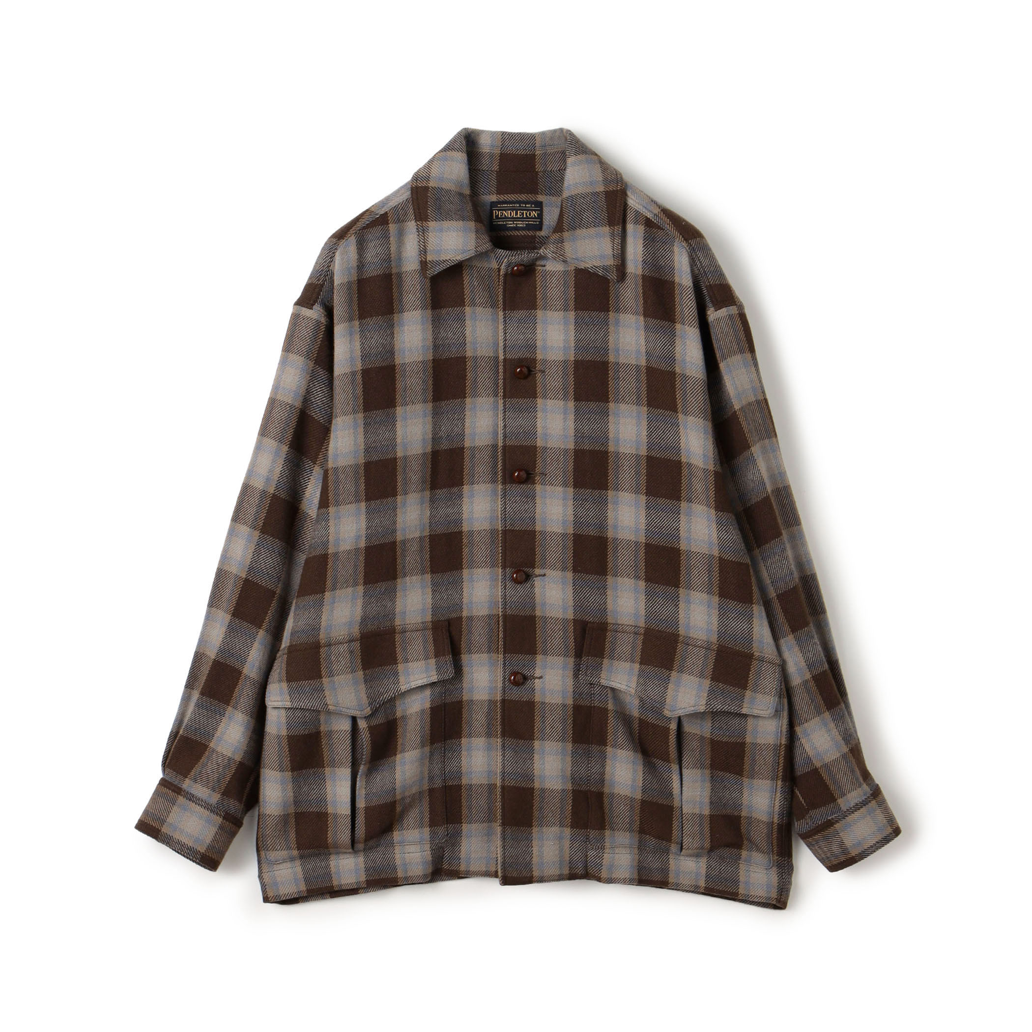【別注】PENDLETON コットンカシミヤ シャツジャケット