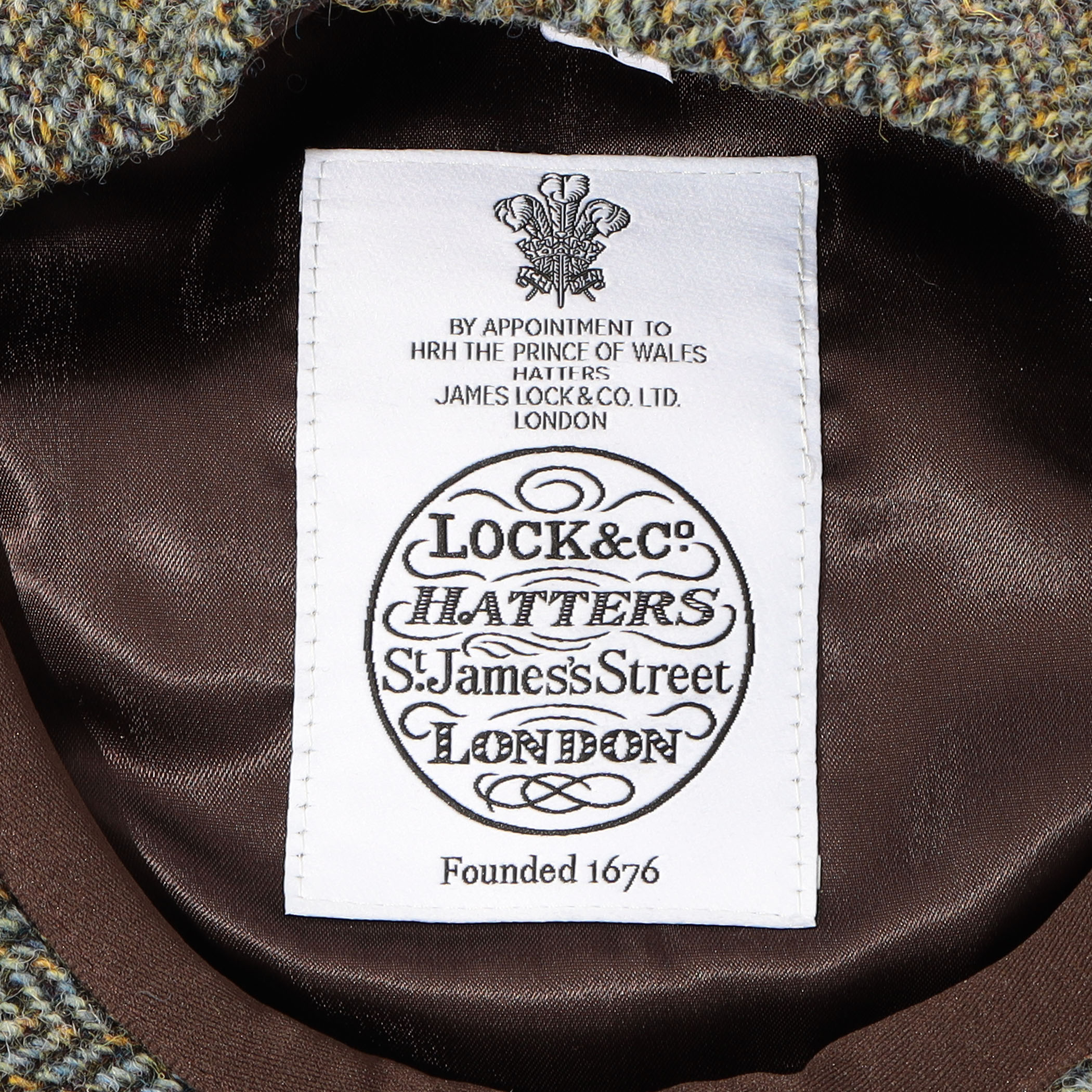 Lock & Co. HATTERS SANDWICH TWEED キャスケット Lock & Co. HATTERS SANDWICH TWEED キャスケット