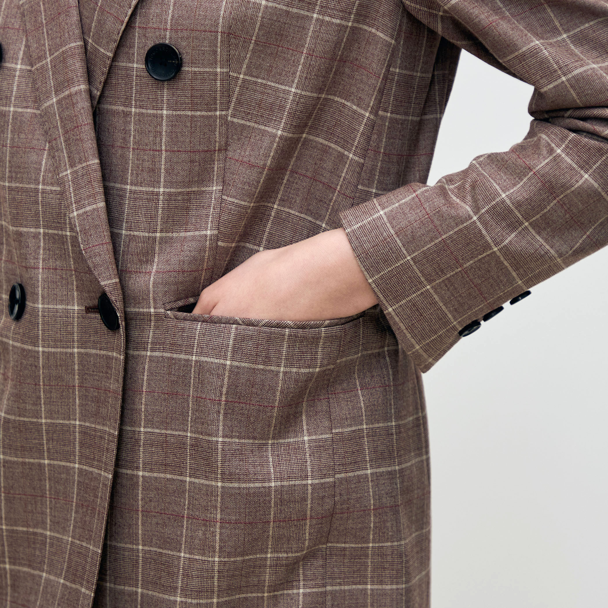 ボールジィ　トゥモローランド　ウィーゼルファージャケット　ブラウン38 Ballsey（ボールジィ） ボールジー ウィーゼル（イタチ）ファー 毛皮