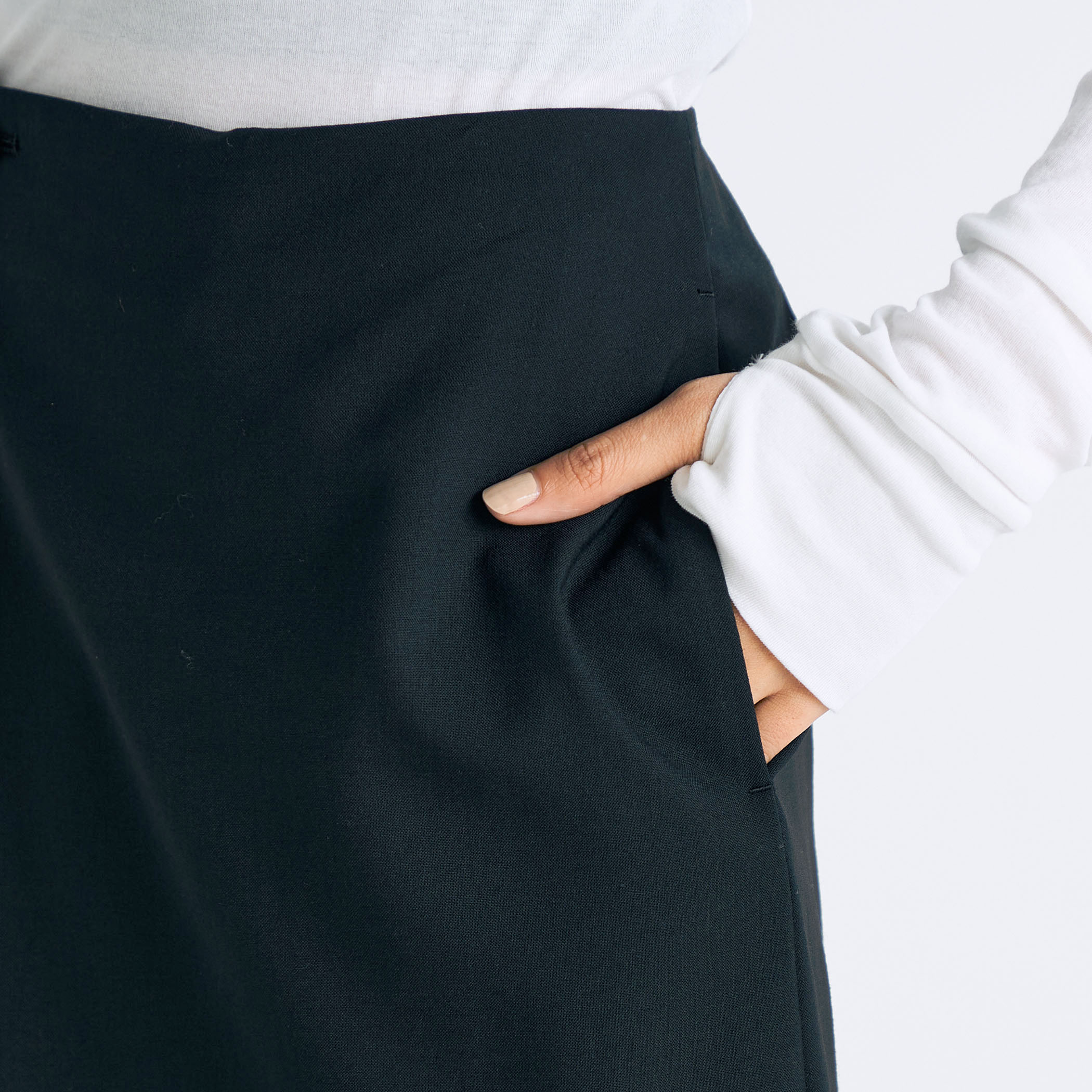 Super140's ウールトロピカル ラップスカート｜トゥモローランド 公式通販