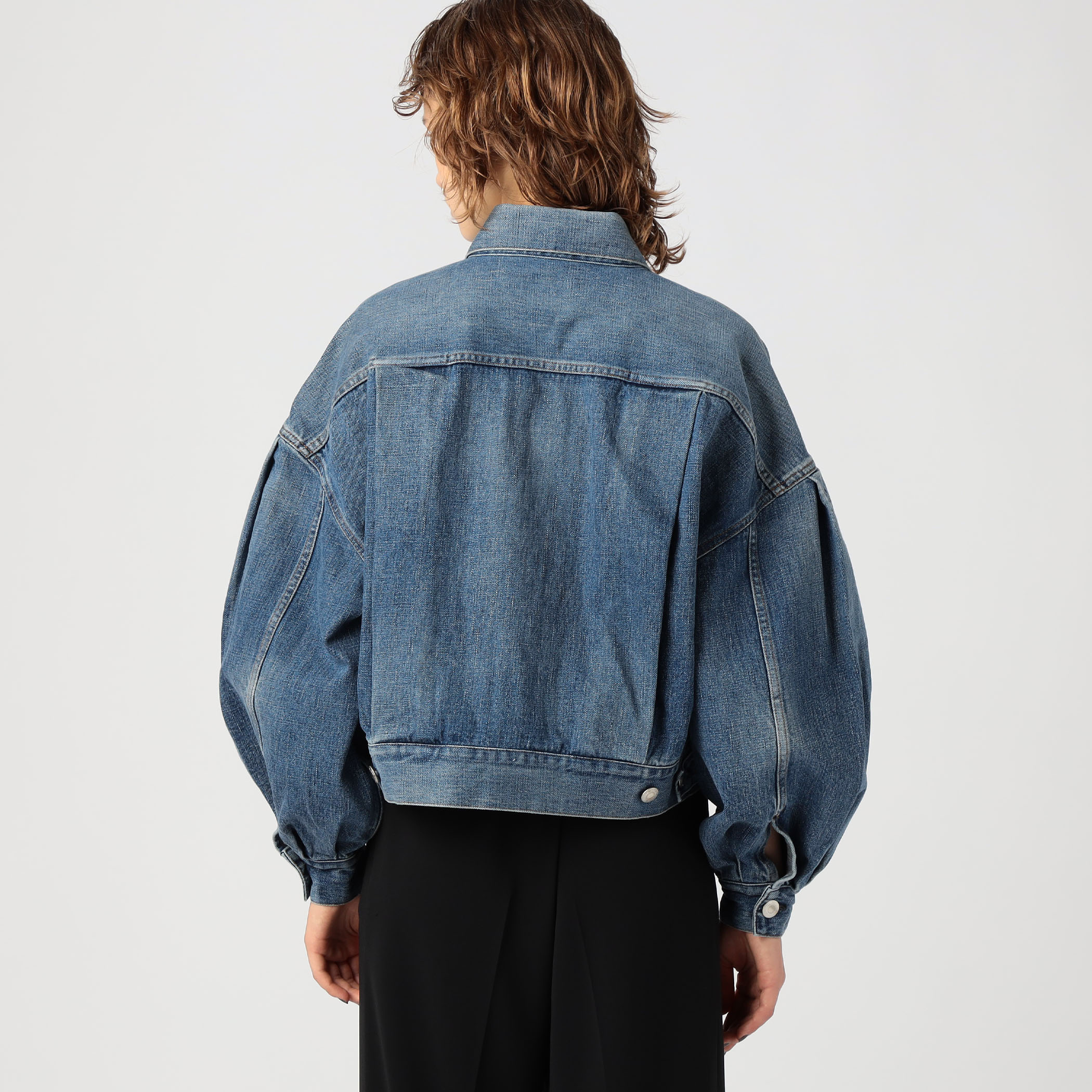 HYKE BALLON DENIM JACKET｜トゥモローランド 公式通販