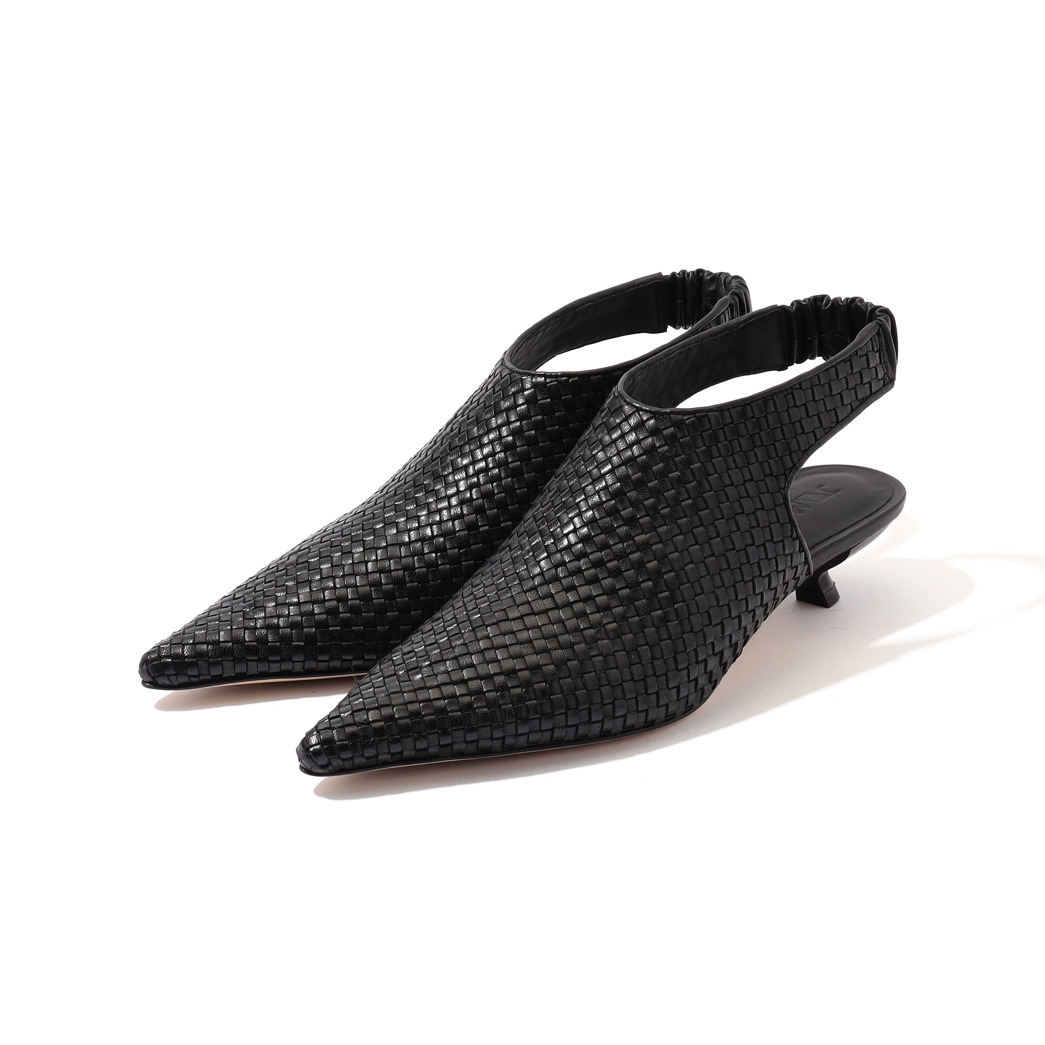 JVAM GAEL レザーメッシュサンダル